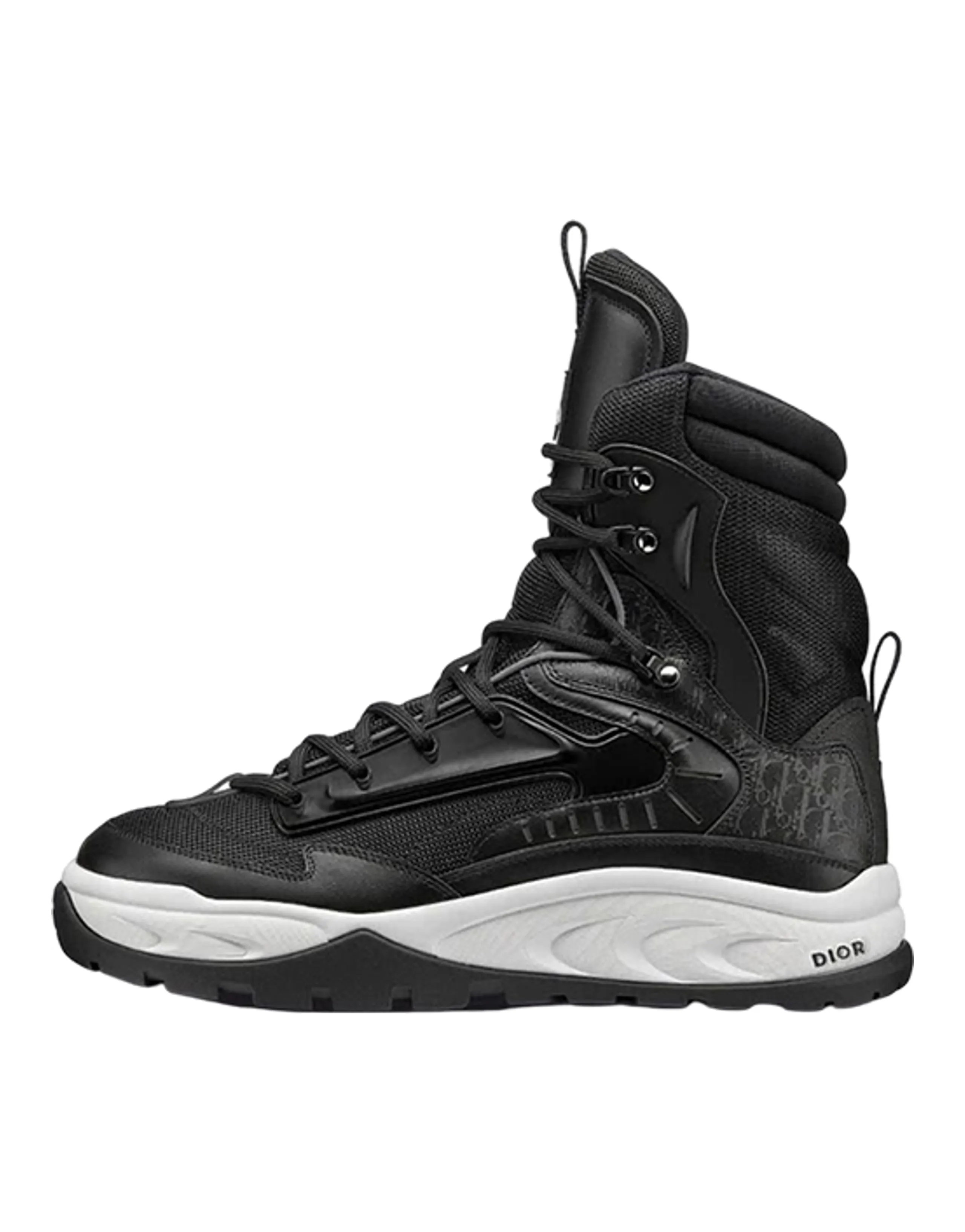 DIOR Snow Ankle Boots Men Black