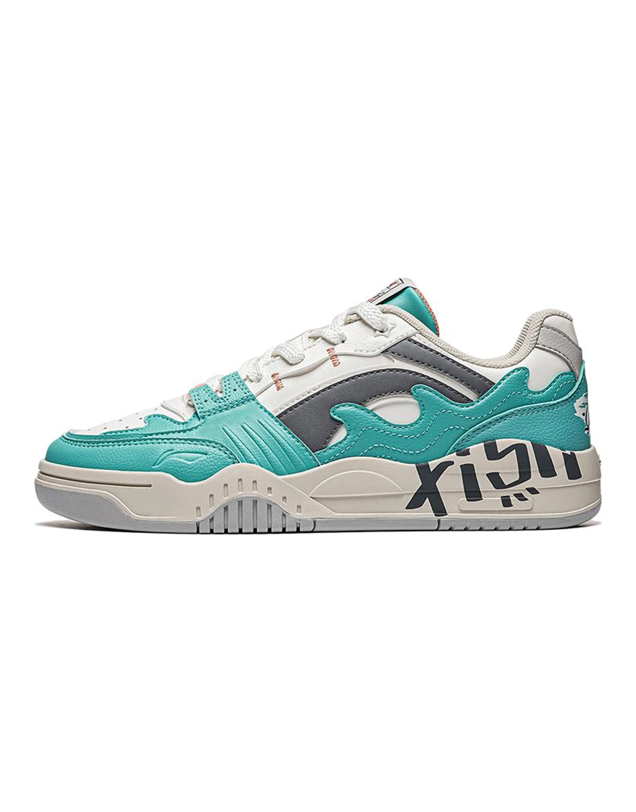 LiNing Yuebai Ocean Durable Breathable Low-Top Skateboard Shoes Women's Green
