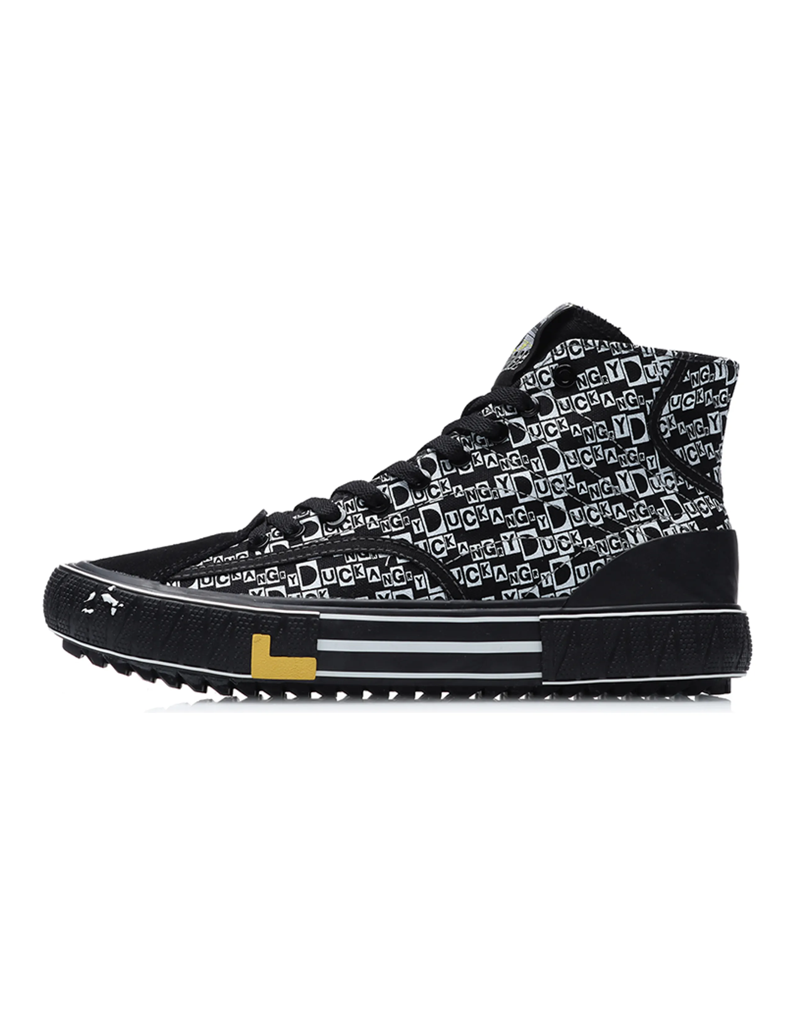 LINING Classic Canvas Hi X Disney 'Black White'
