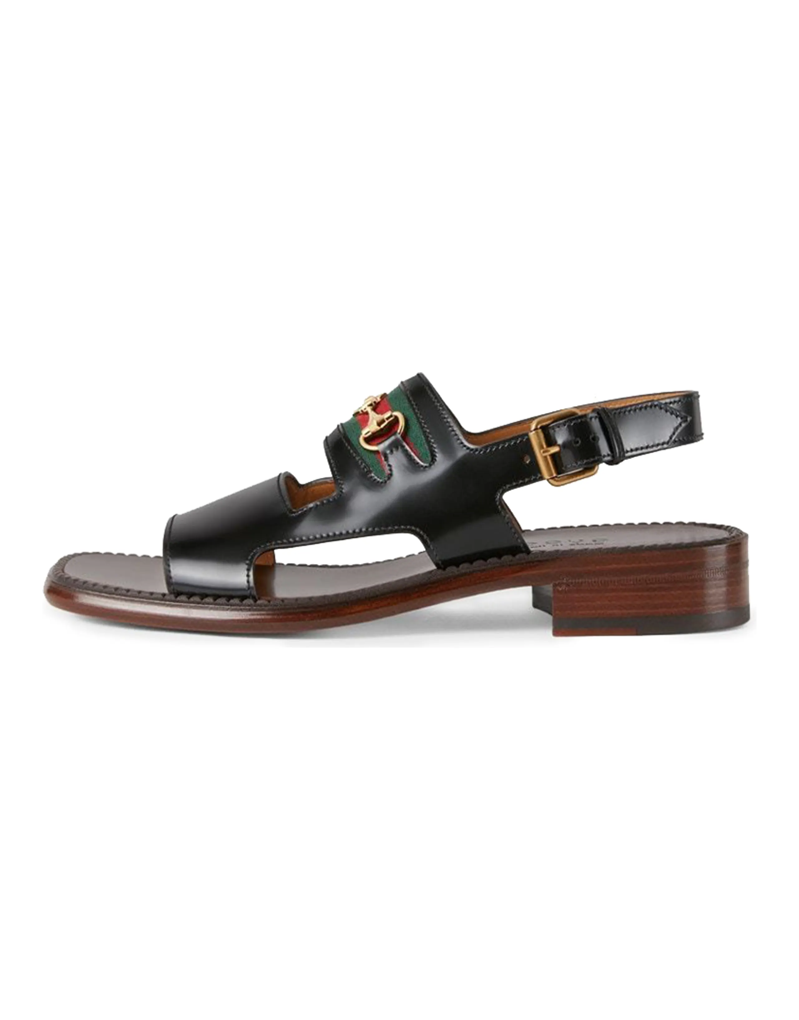 GUCCI Beach Sandals Men Black
