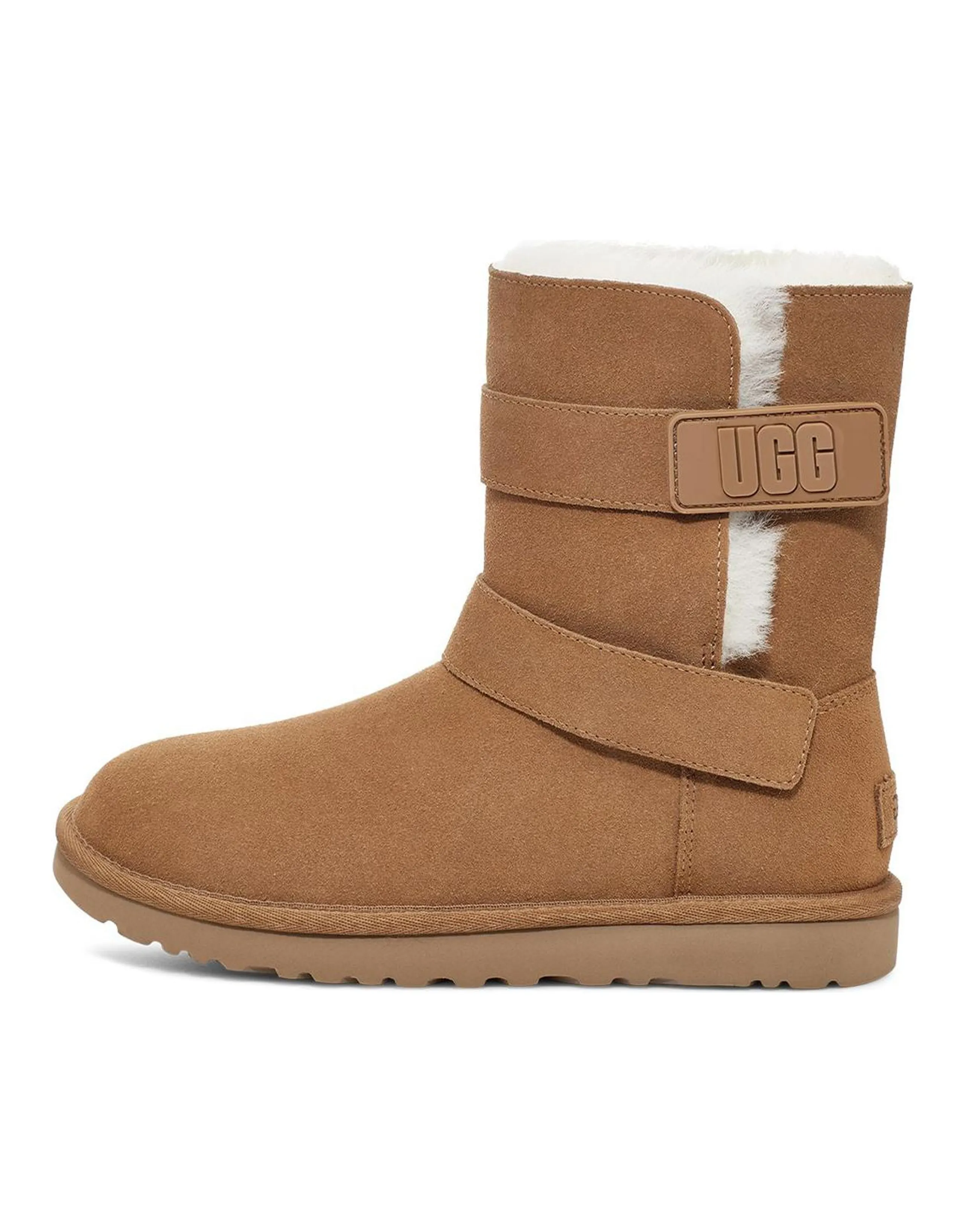 UGG Bailey Graphic Logo Strap Boot 'Brown' Women's