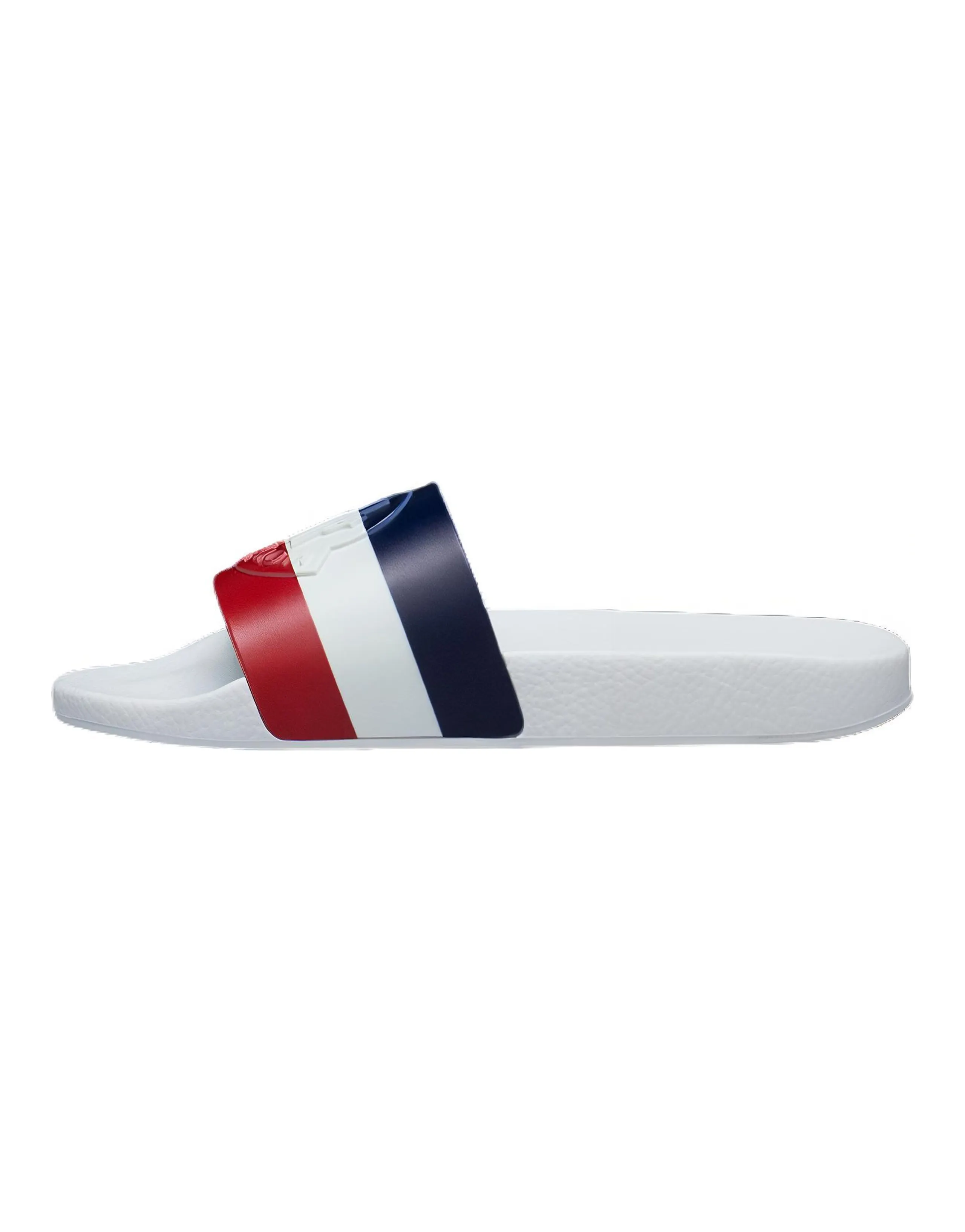 Moncler Women's Jeanne Slide 'White Tricolor'