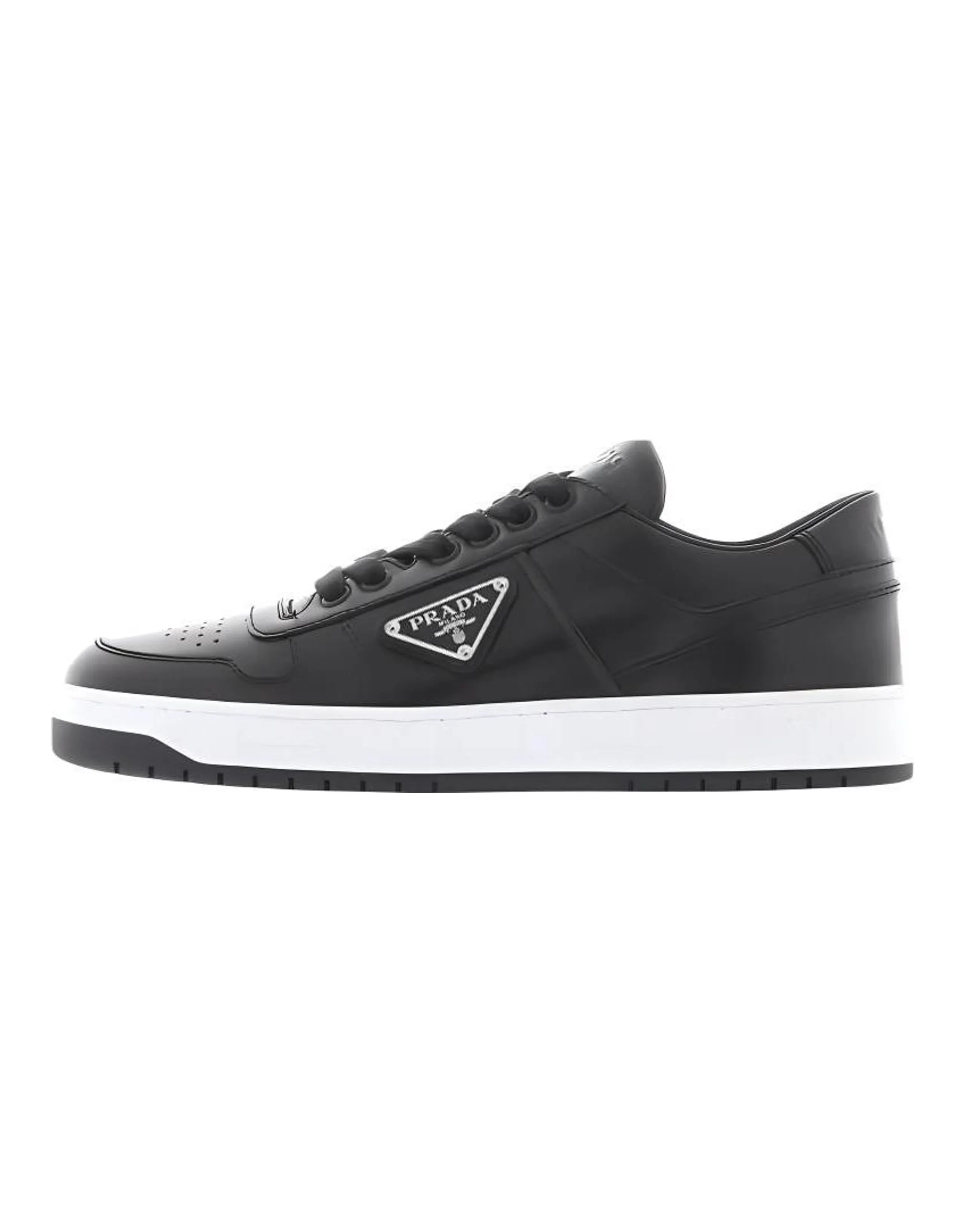 PRADA Low Top Skateboard Shoes Women's Black