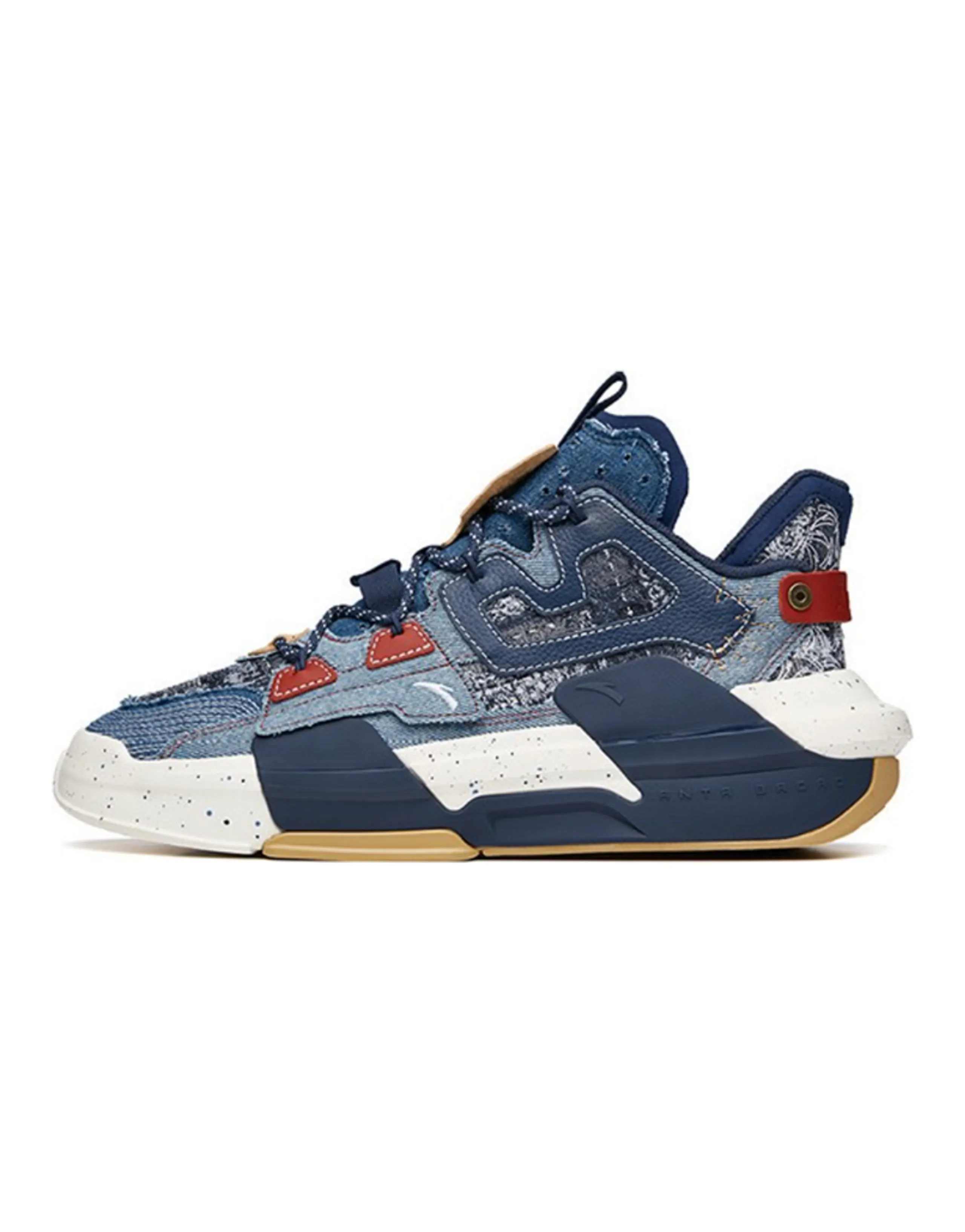 Anta Bastard 3 Low-Top Skateboard Shoes Women's Blue