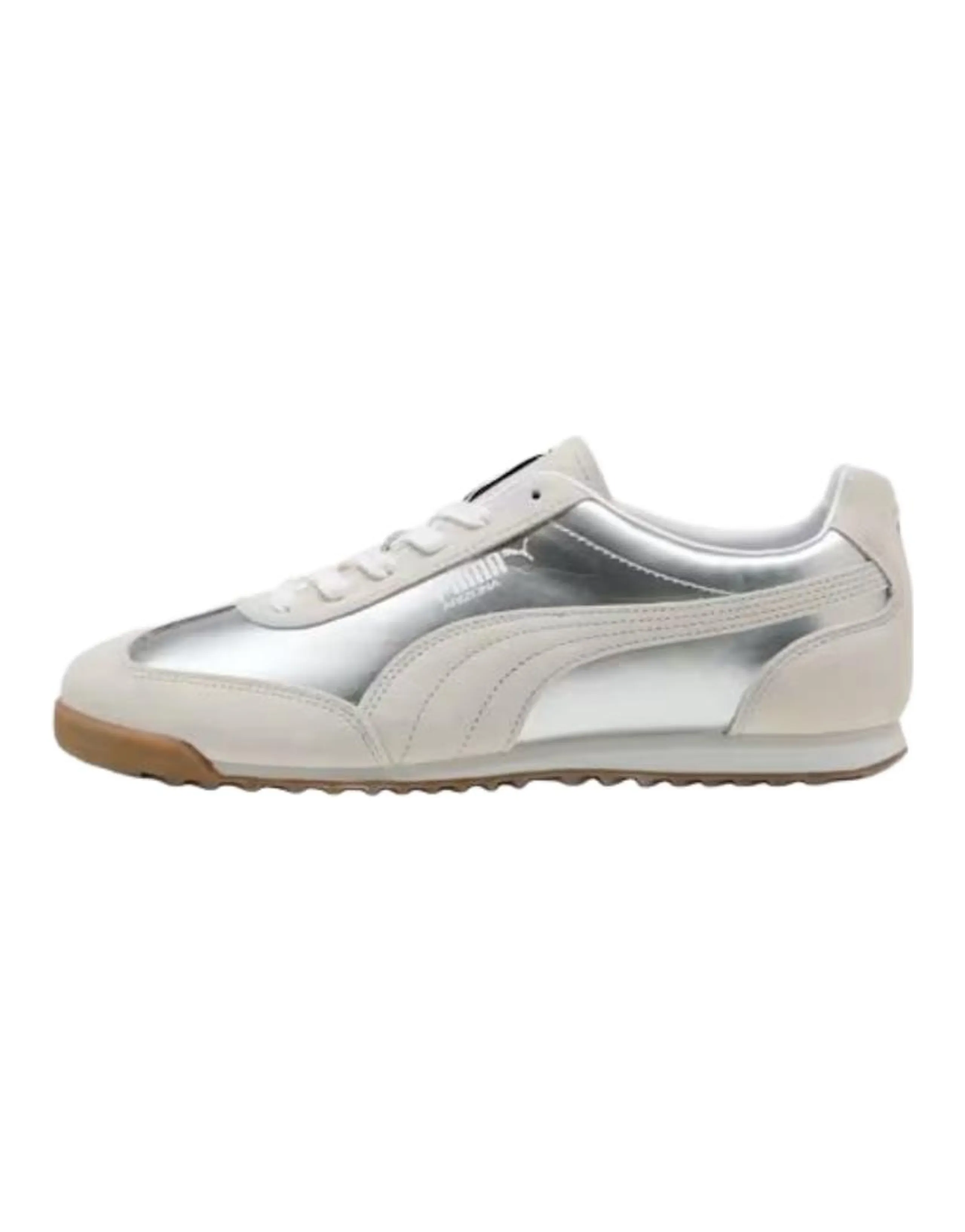 PUMA Arizona Astro Escape Unisex Low-Top Casual Shoes Versatile Beige Silver