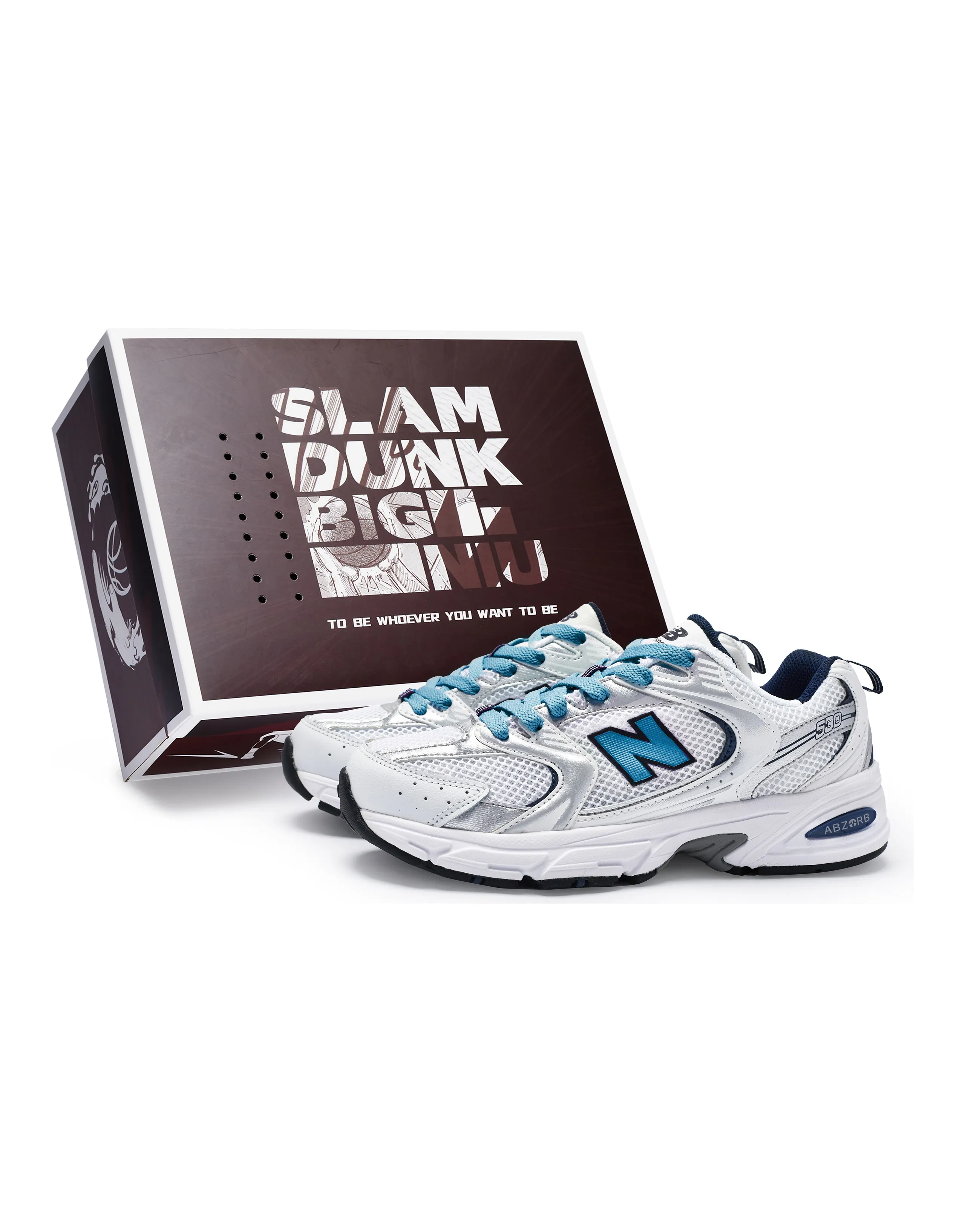 New Balance NB 530 Running Shoes Unisex Low-Top Lake Blue