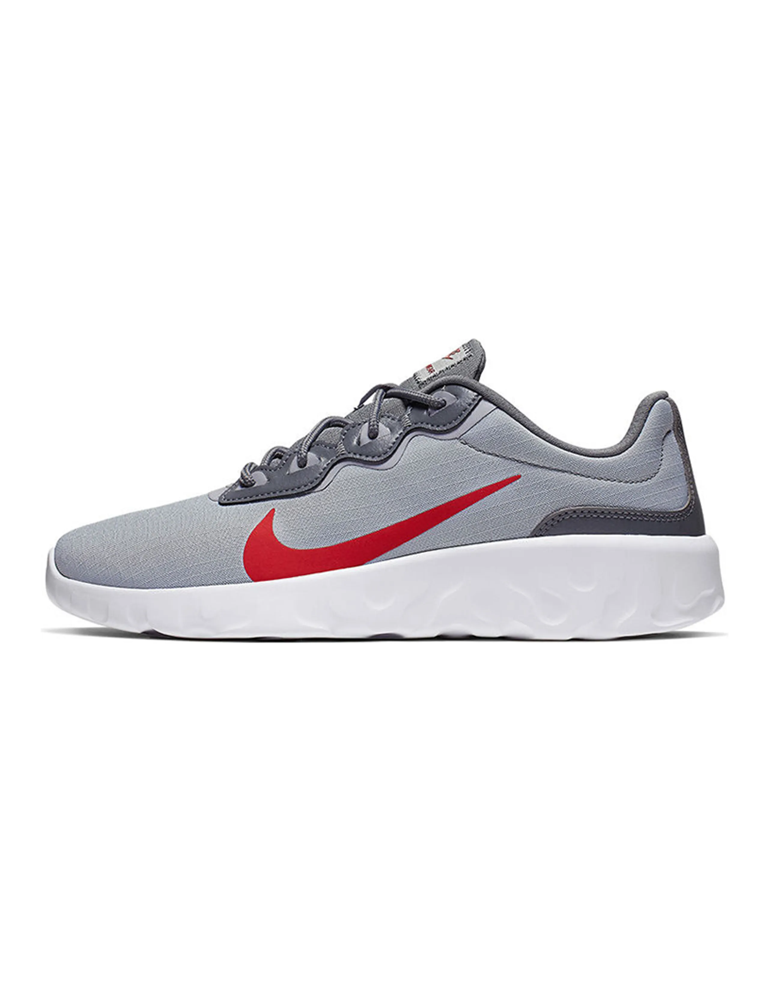 Nike Explore Strada Gunsmoke 'Grey Red'