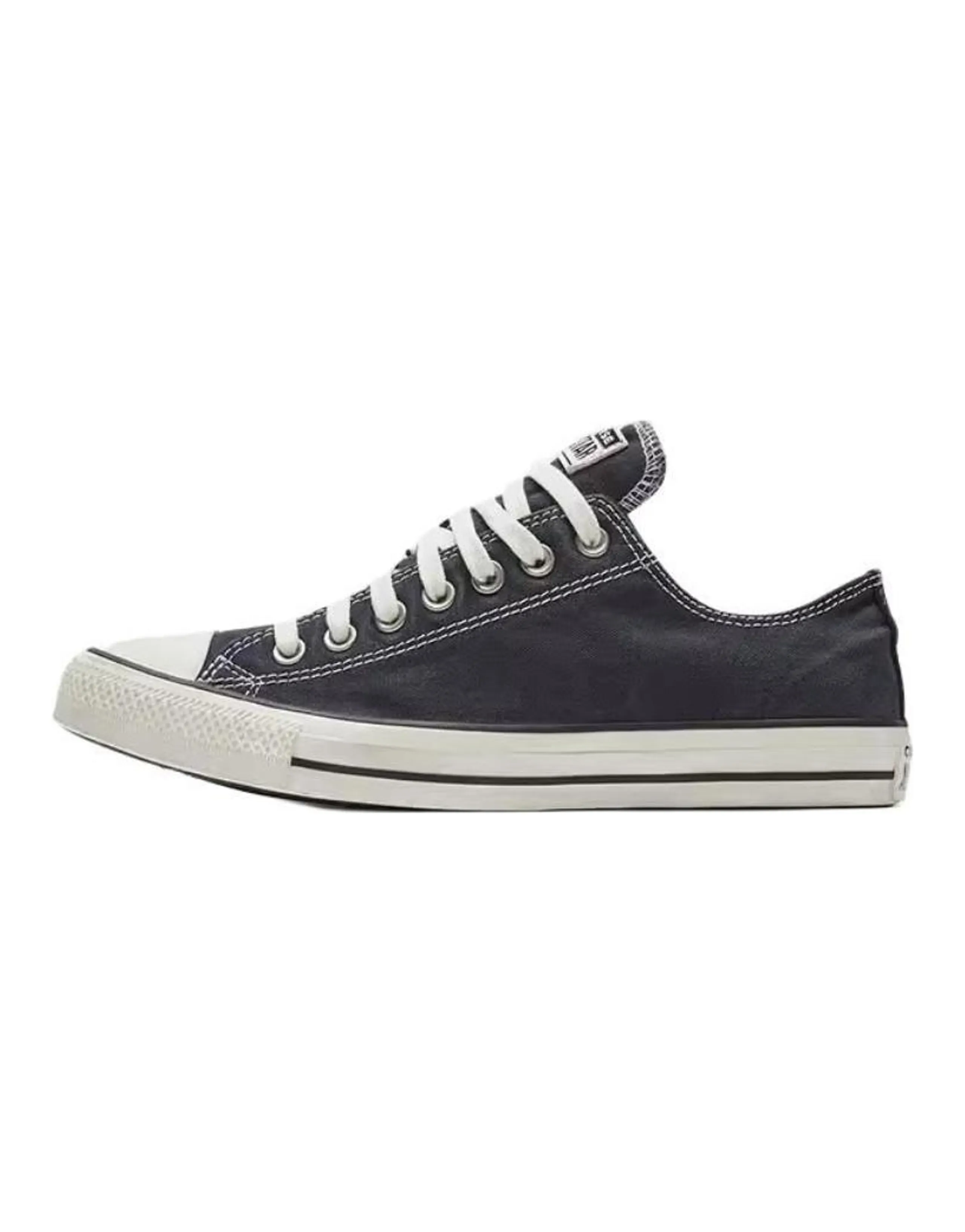 Converse All Star Anti-Slip Wear-Resistant Low-Top Canvas Shoes Unisex Dark Blue