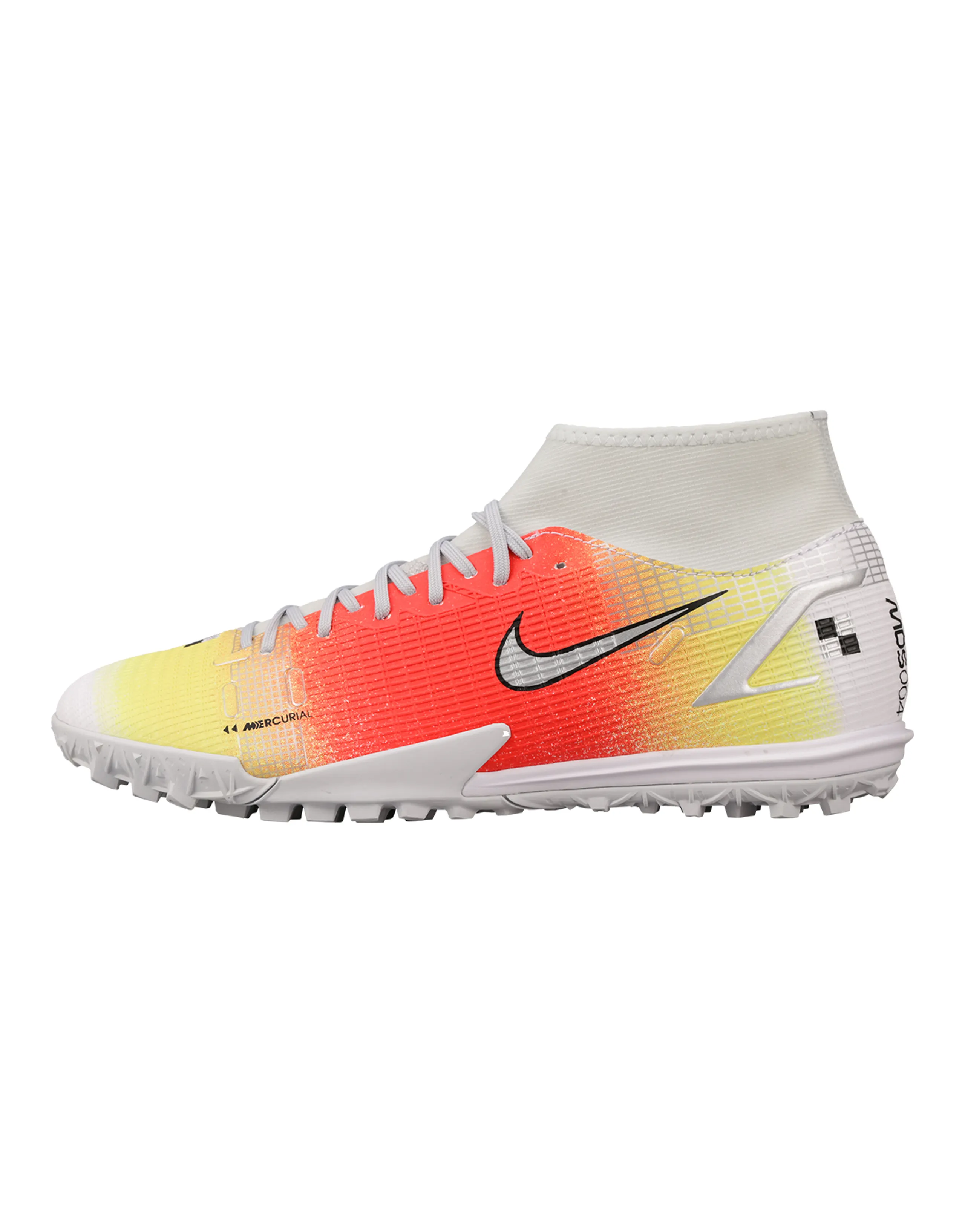 Nike Mercurial Superfly 8 Academy Mds Tf Turf 'Orange Yellow Silver'