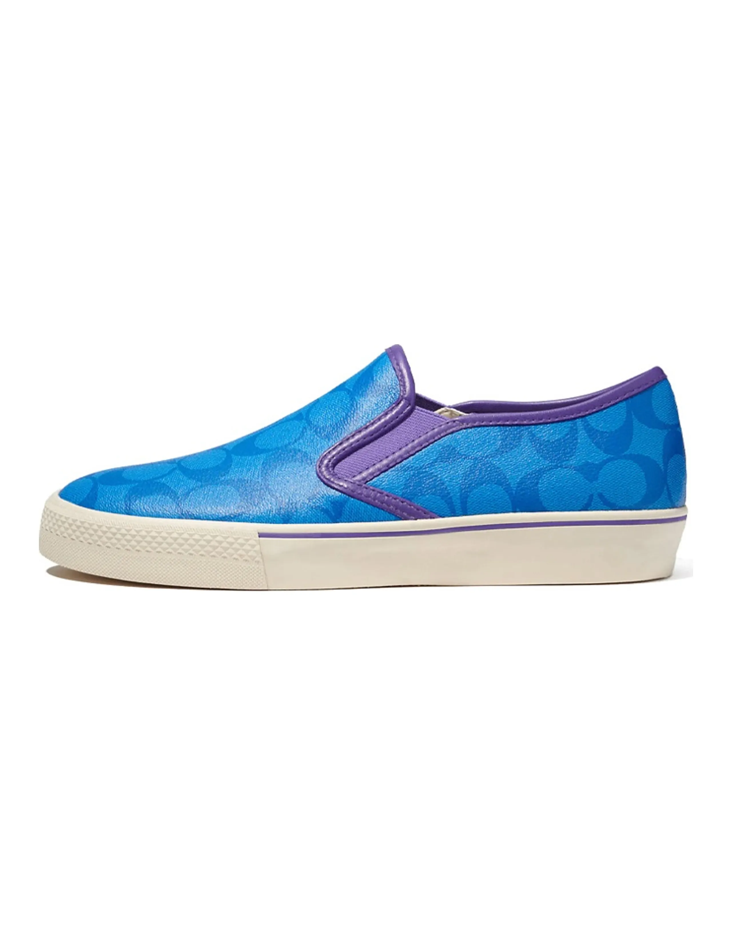 COACH Slip-On Fashion Sneakers Men's Blue
