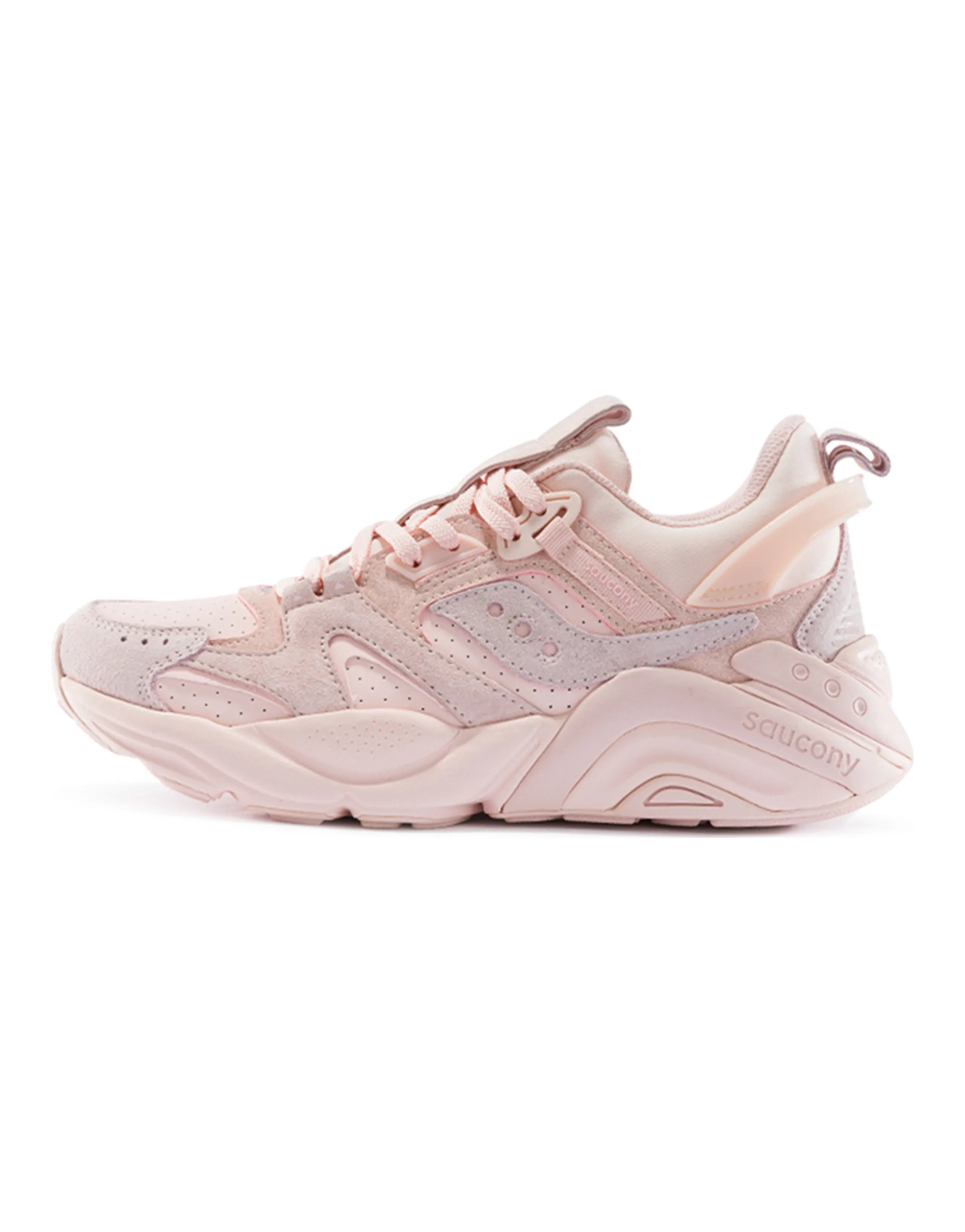 Saucony Gram 9000 Winter Casual Shoes Women's Low-Top Pink