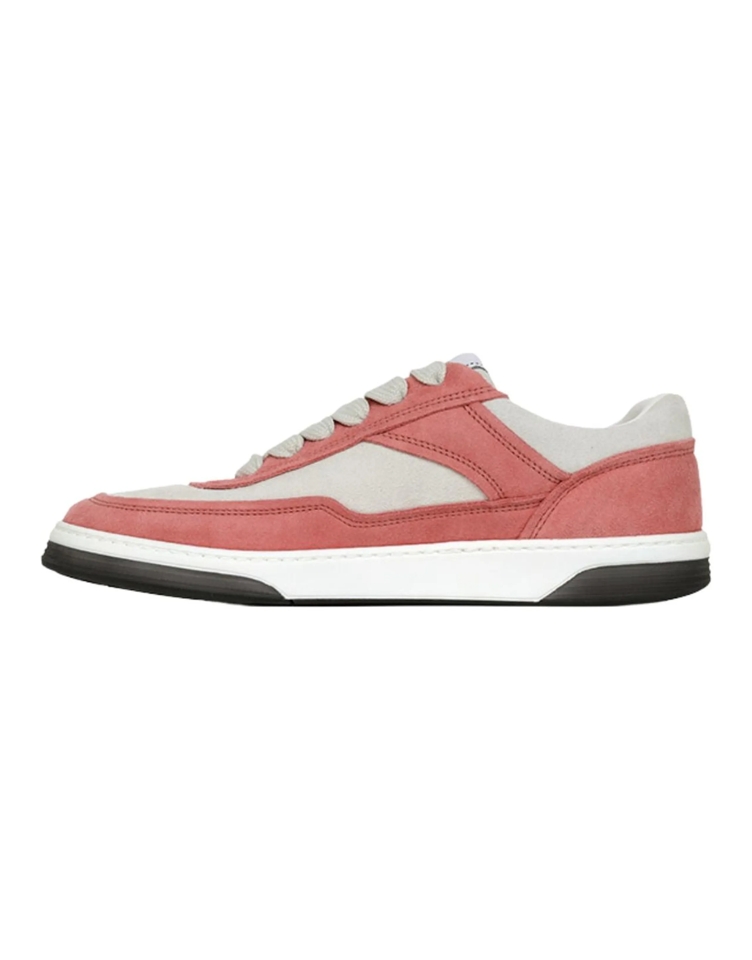 CHANEL Low Top Stylish Skateboarding Shoes Women's Pink White
