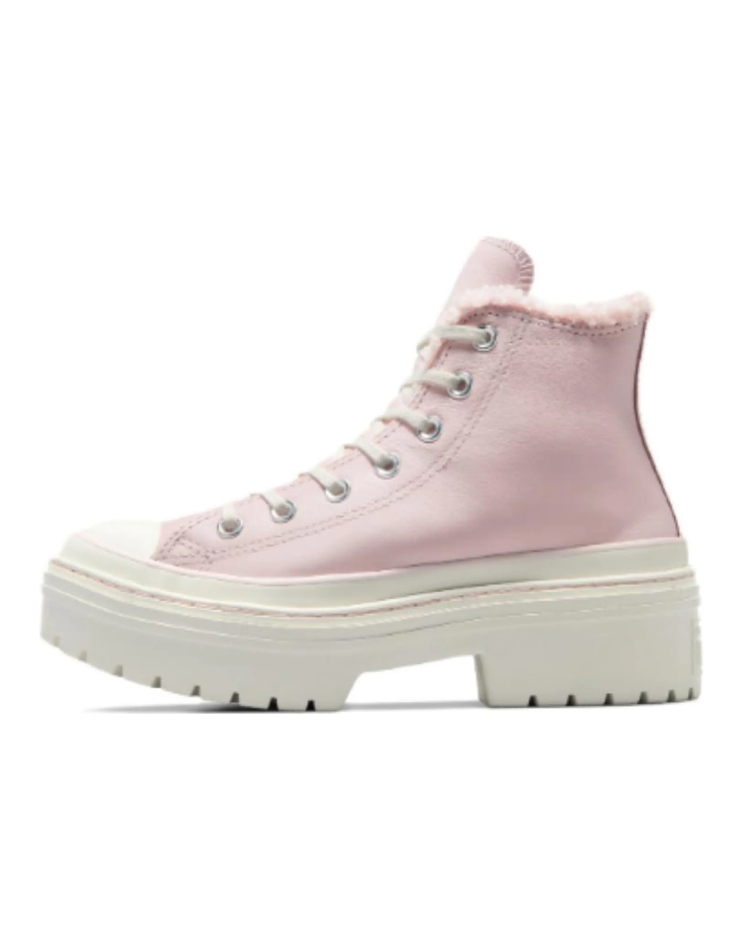 Chuck Taylor All Star Women's Converse Lugged Heel Platform High 'Sherpa Blush Hush' Women's