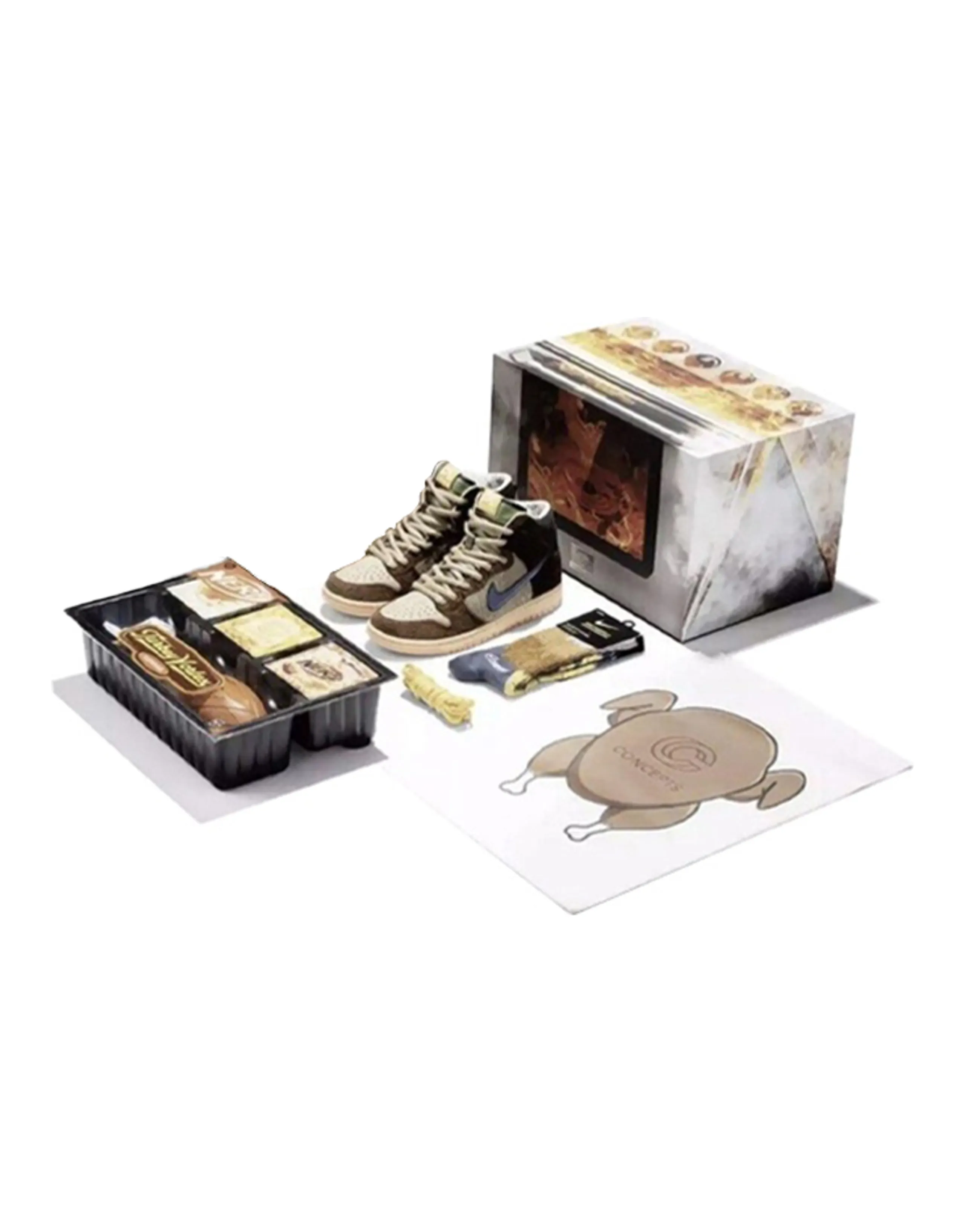 Concepts X Nike Dunk High Pro SB 'TurDUNKen' Special Box