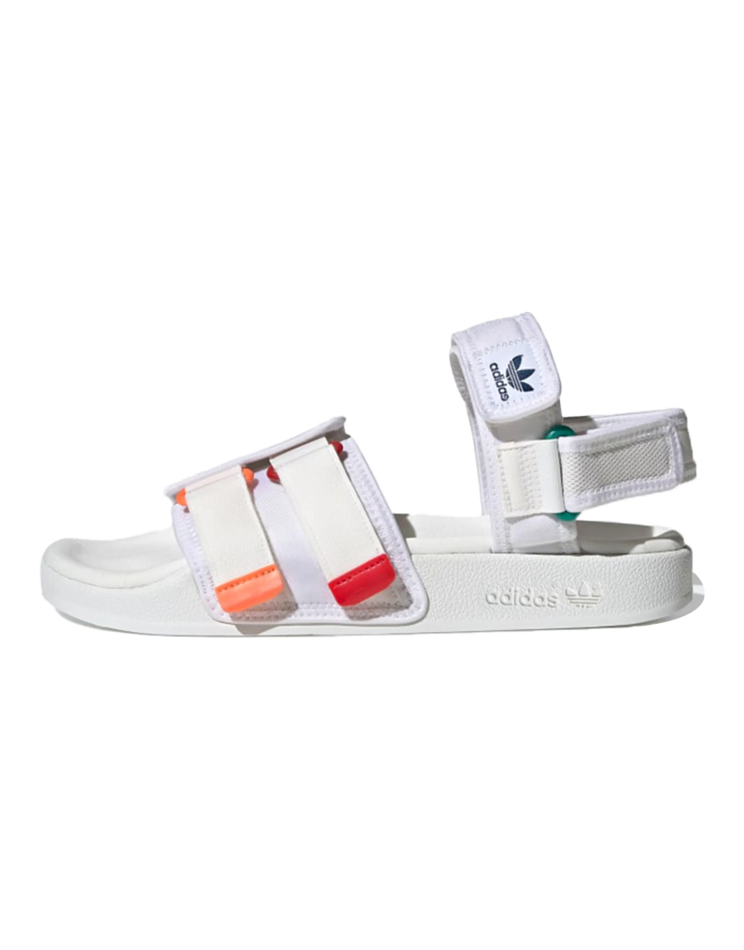Adidas Originals Adilette Sandal 4.0 'White Scarlet True Orange'