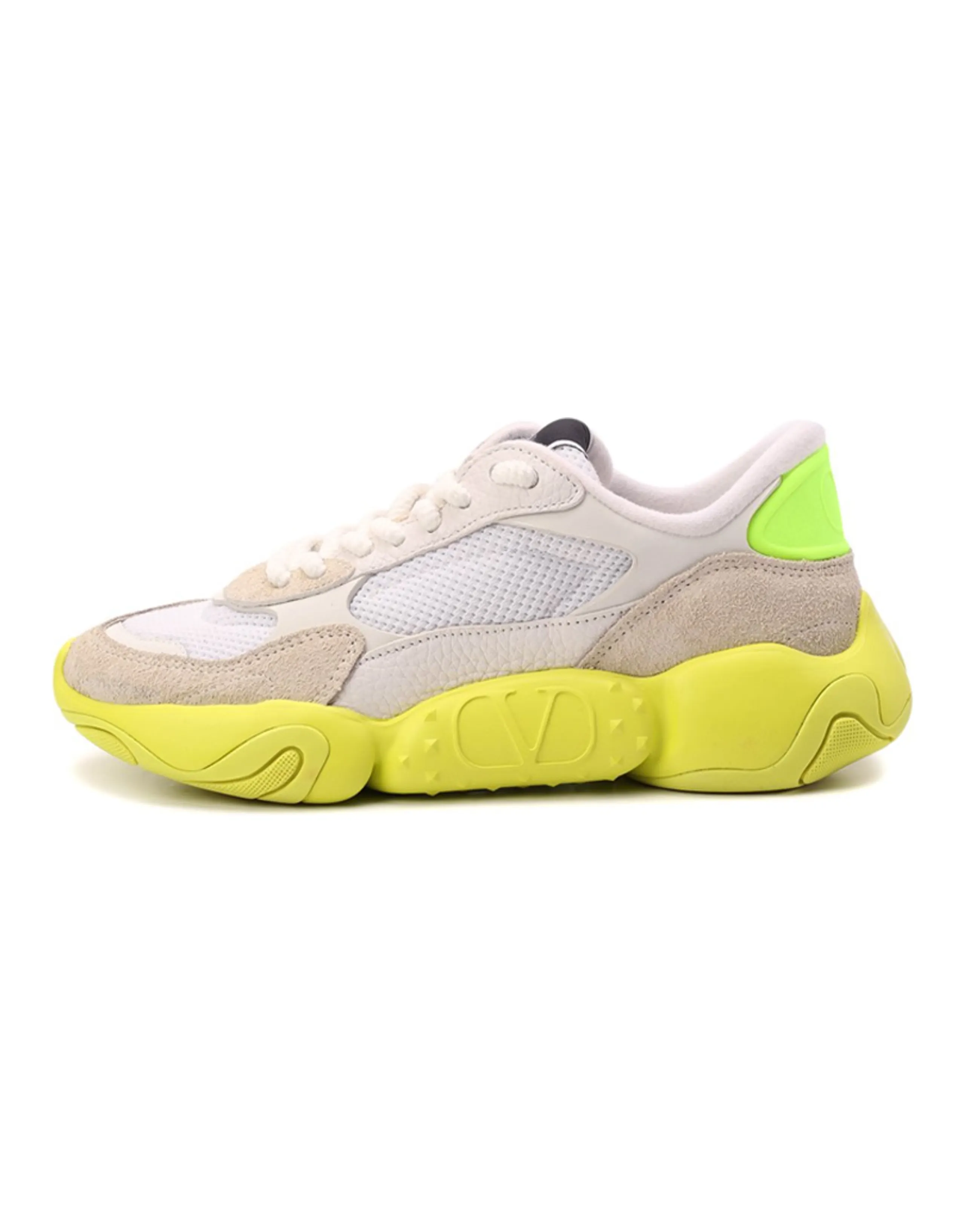 Valentino Garavani Casual Shoes Women's Low-Top White Yellow