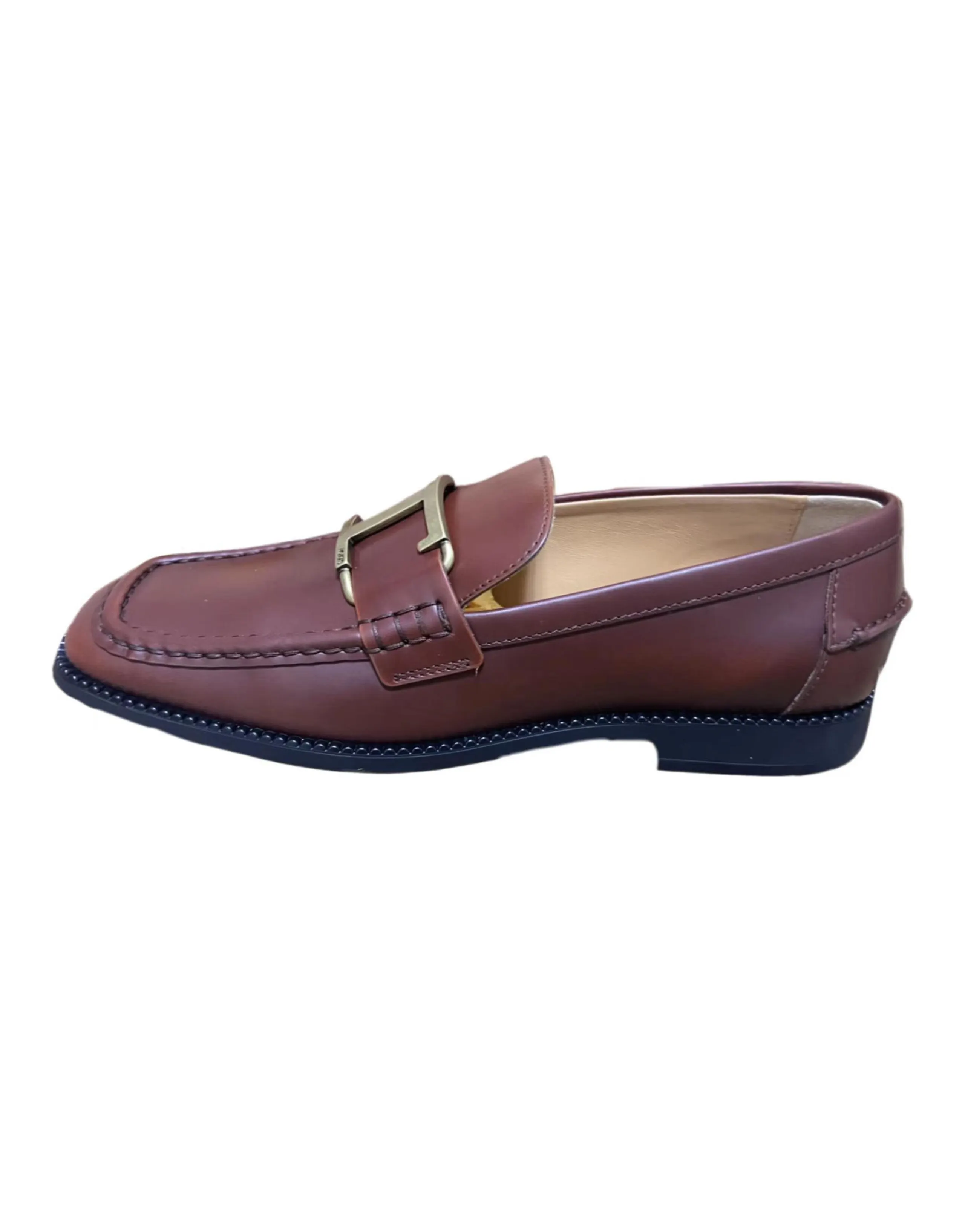 TOD'S Loafers Women's Red Brown
