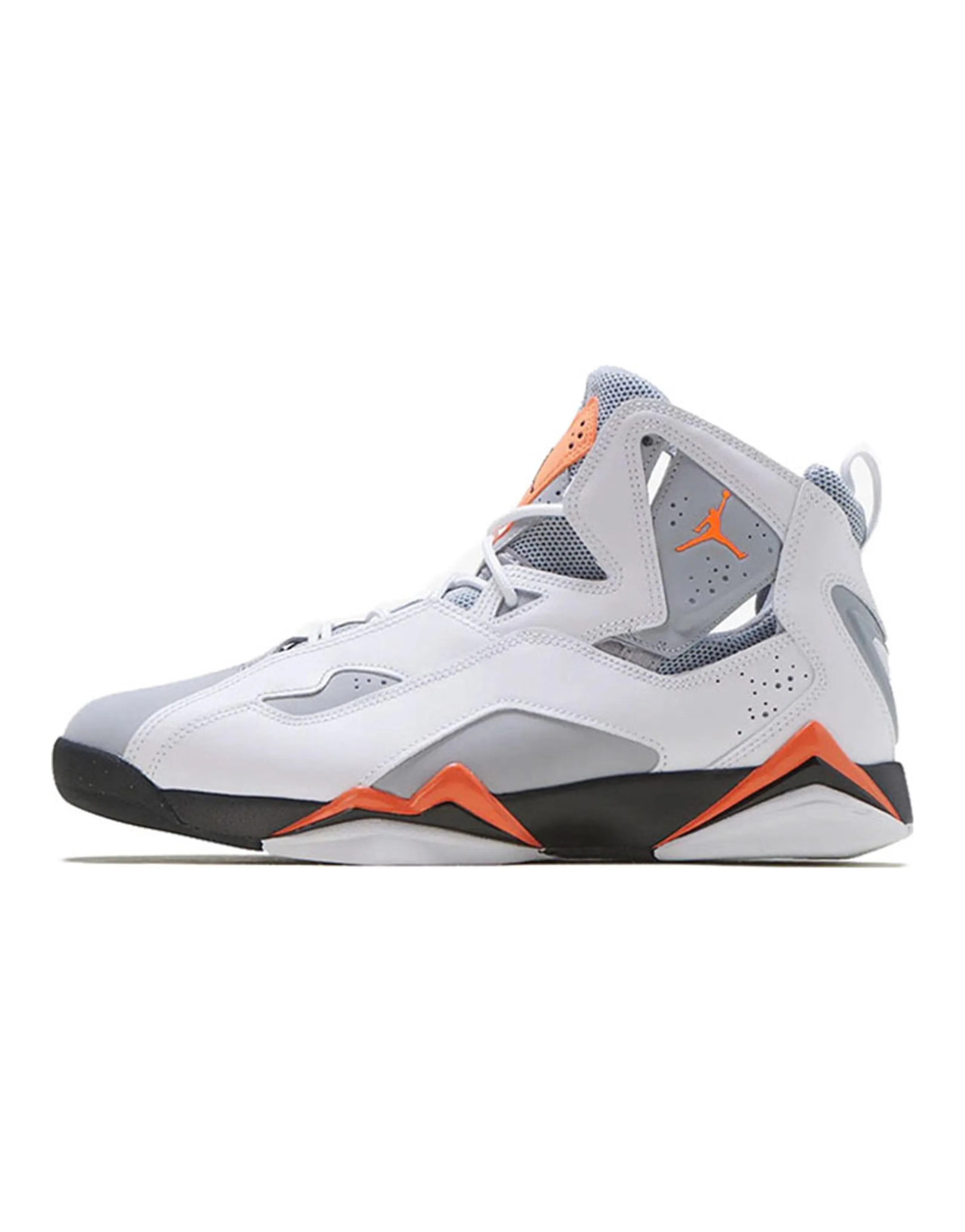 JORDAN True Flight White Orange Grey