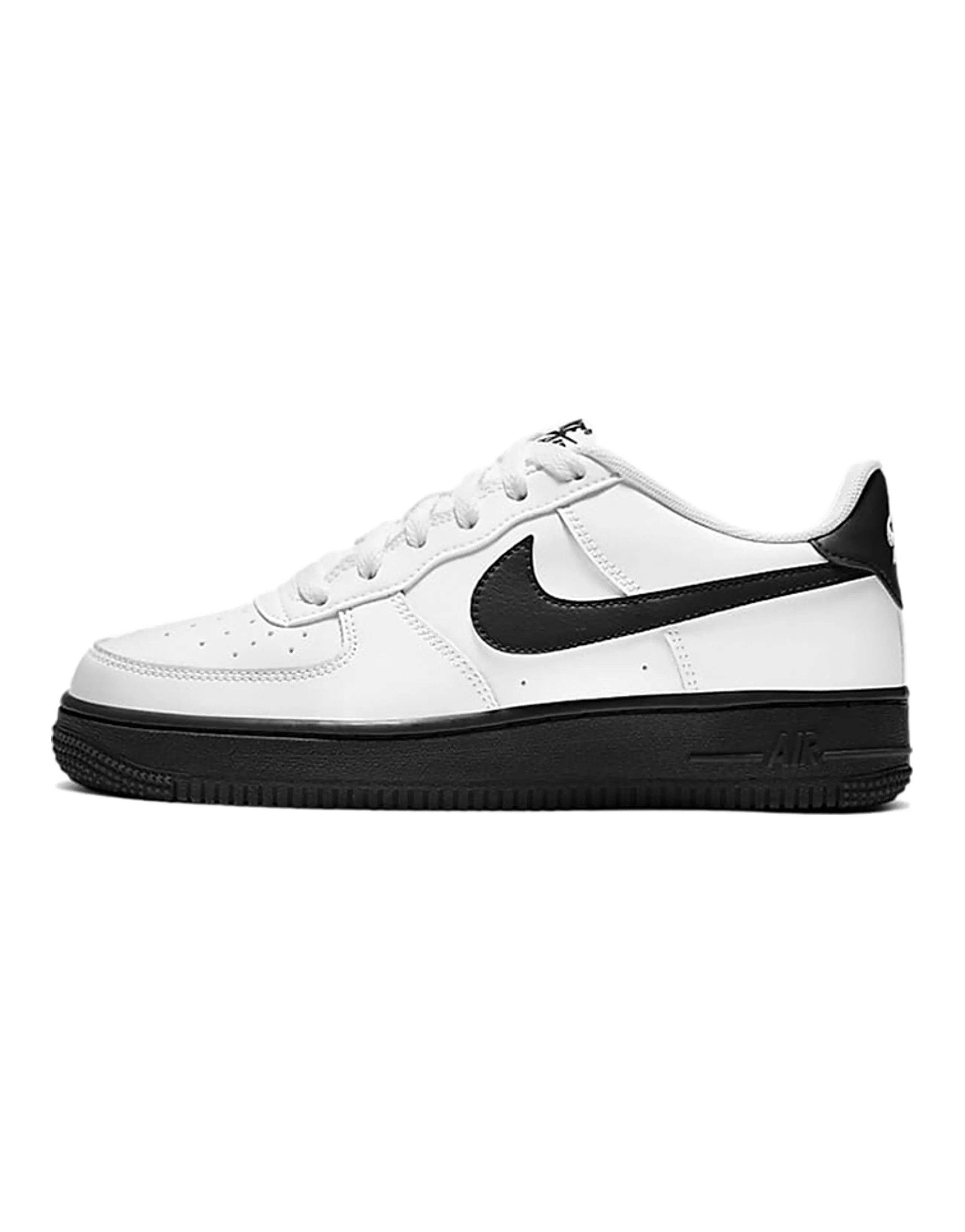 Nike Air Force 1 Low White Black Midsole GS