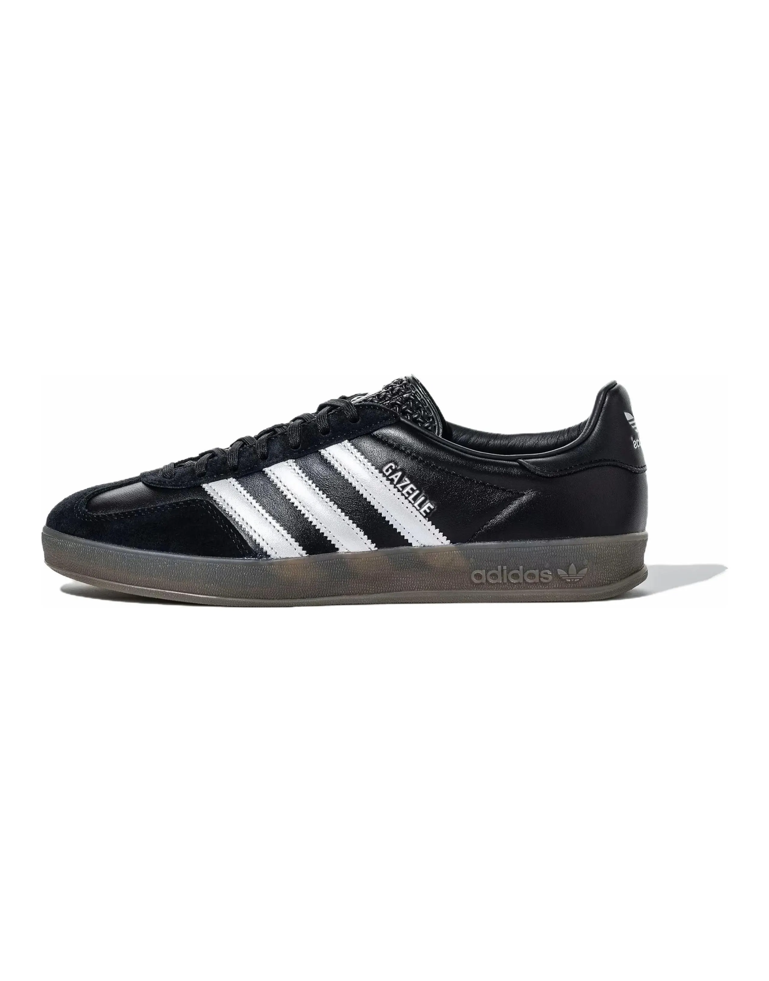 Adidas Originals Gazelle Indoor 'Black Matte Silver Gum'