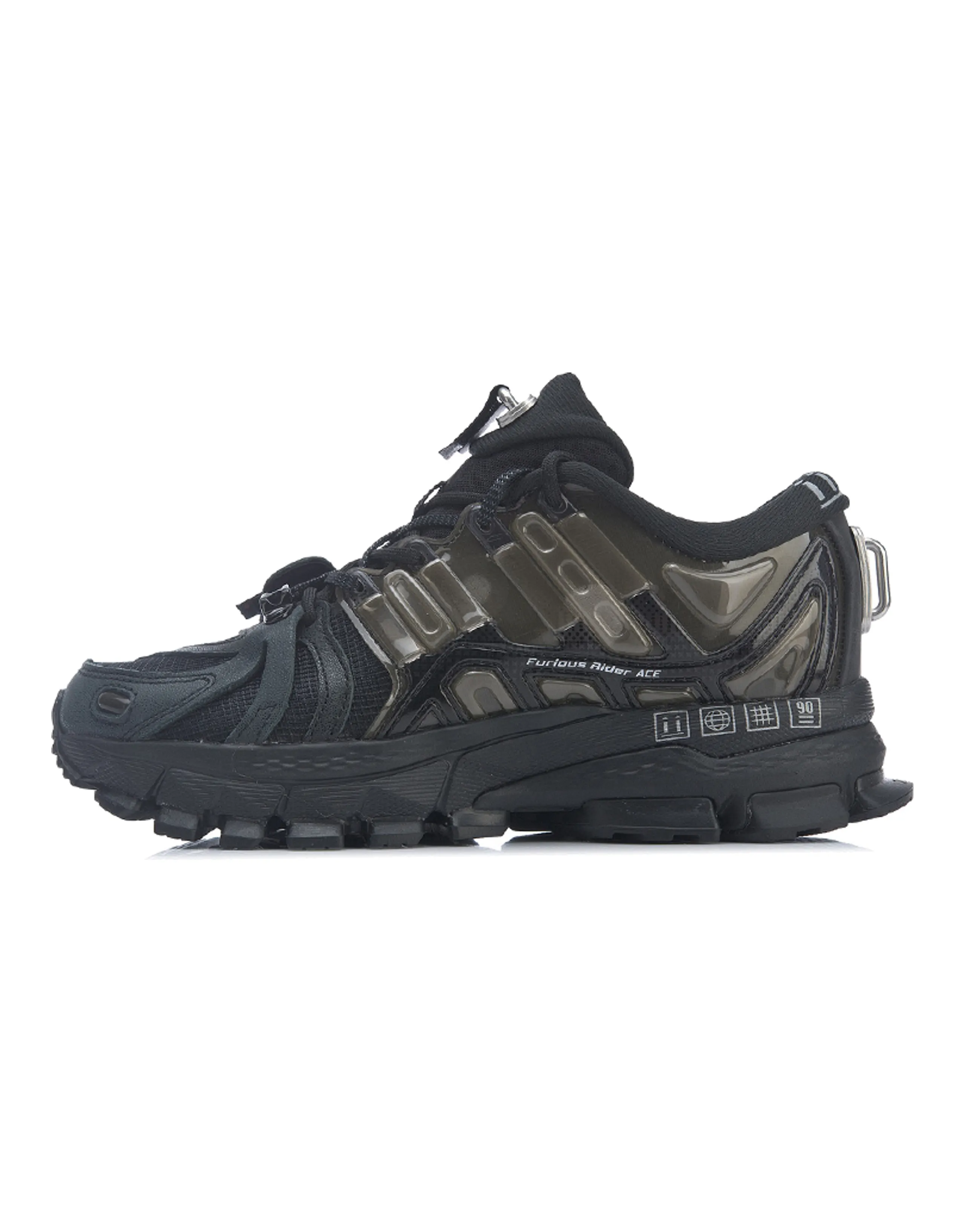 LiNing Furious Rider Ace 1.5 Casual Shoes Women's Low-Top Black
