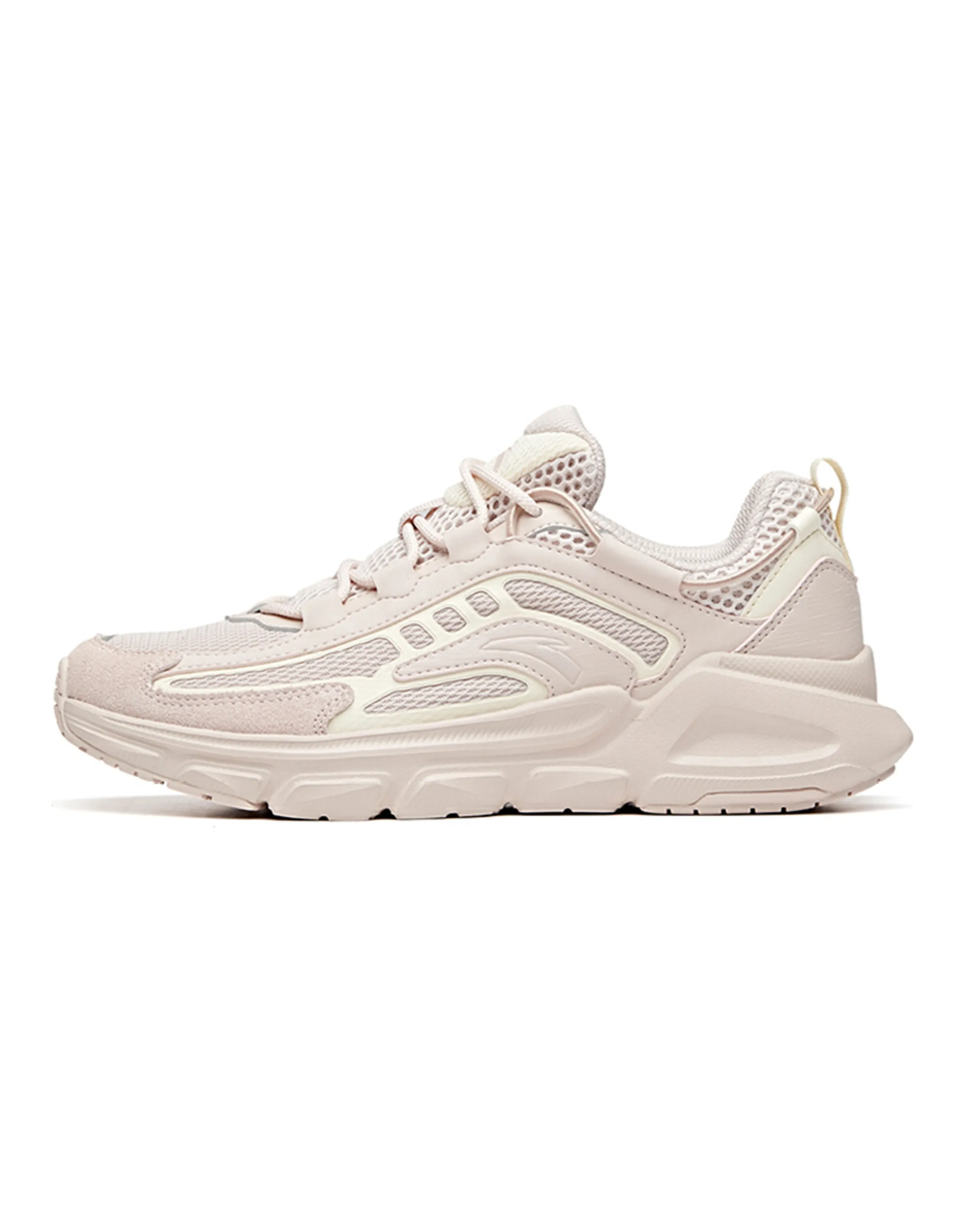 ANTA Flying Running Shoes Women's Low-Top Lotus Gray/White