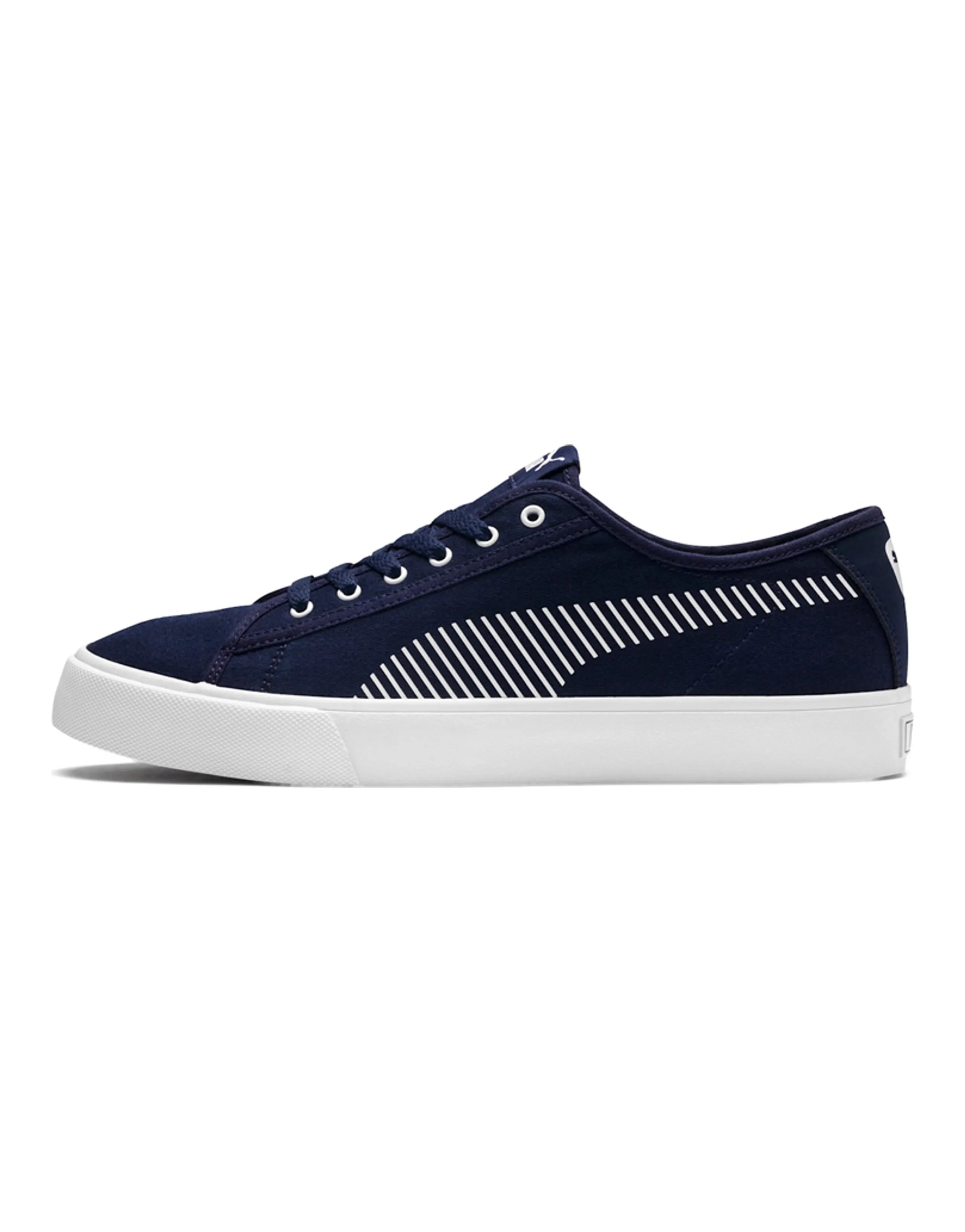 PUMA Bari Stylish Retro Low Top Casual Skate Shoes Unisex Navy Blue
