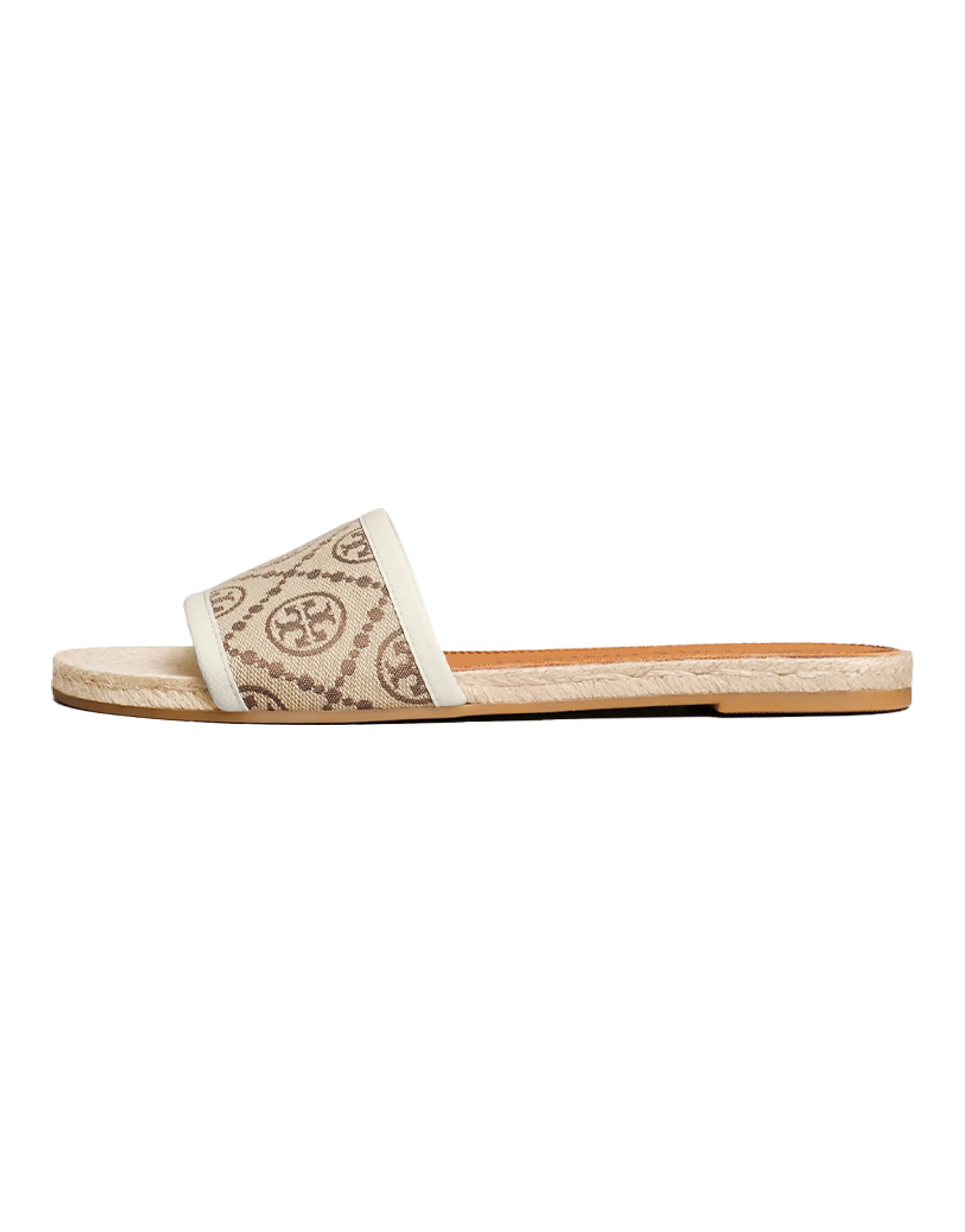 TORY BURCH T Monogram Lightweight Comfortable Fisherman Fashion Sandals Women's Hazelnut Brown