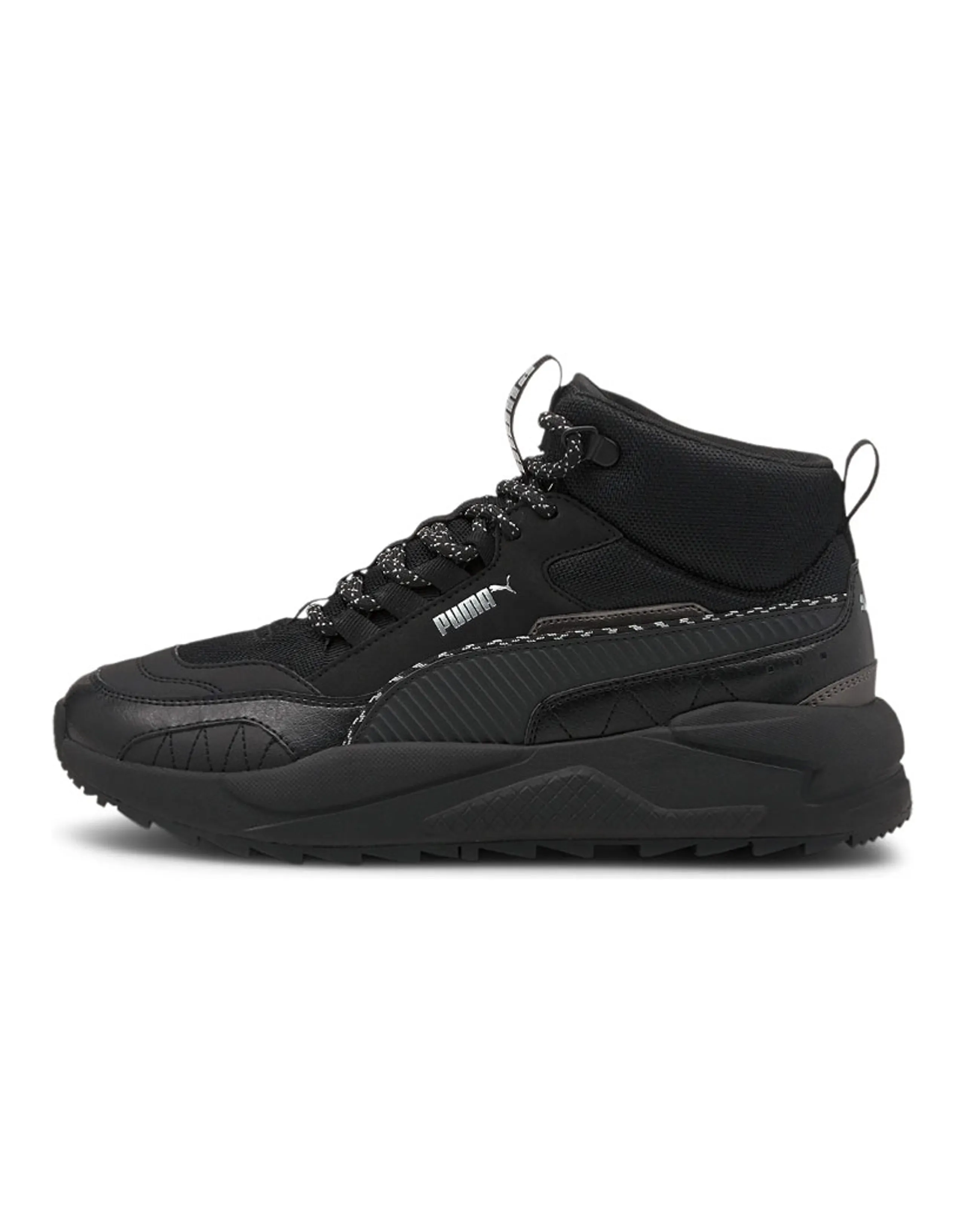 PUMA X Ray 2 Square Mid Wtr 'Black Silver'