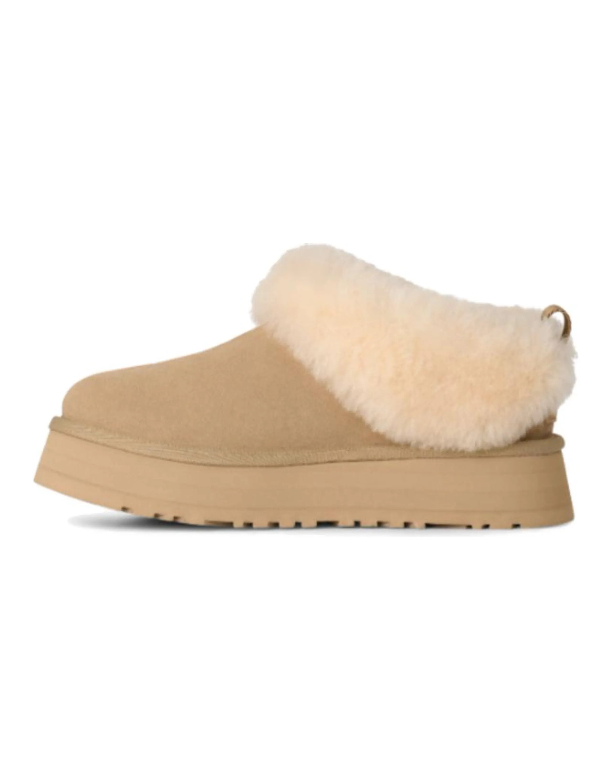 UGG Tazzelle Abrasion Resistant Ankle Length Snow Boots Women's Beige