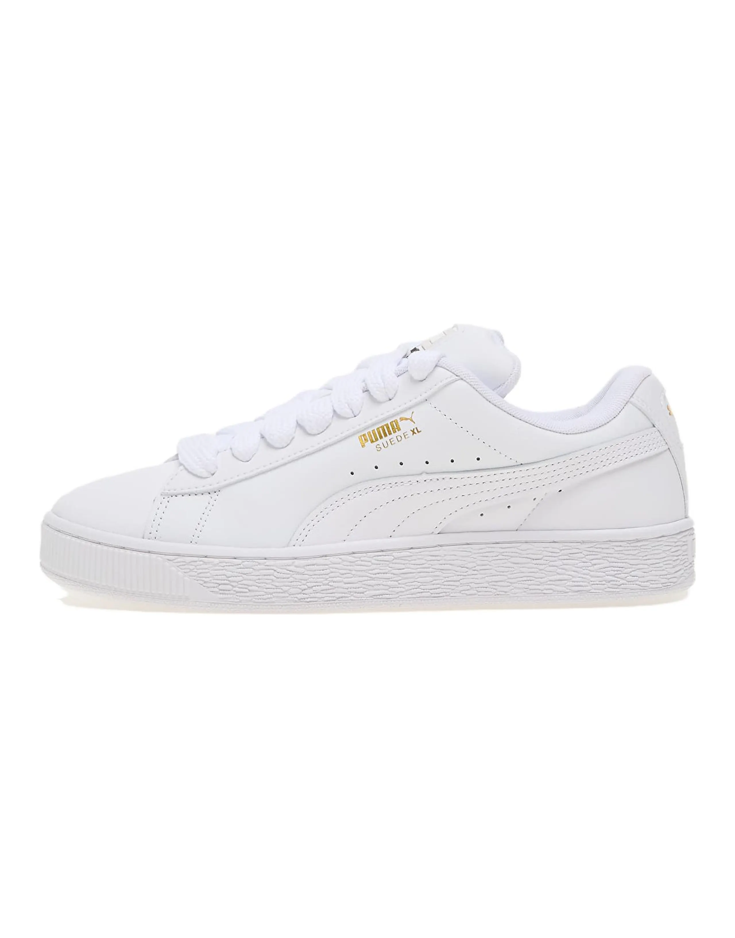 PUMA Suede Xl Low Top Skateboard Shoes Unisex White
