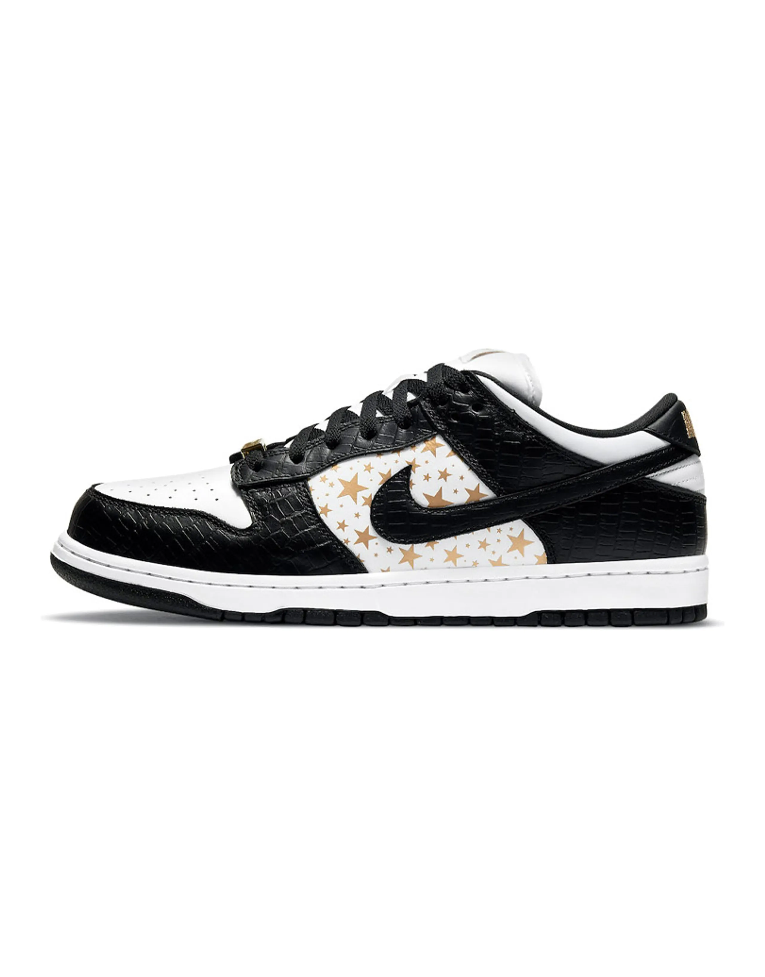 Nike Sb Dunk Low Supreme Stars Black 2021