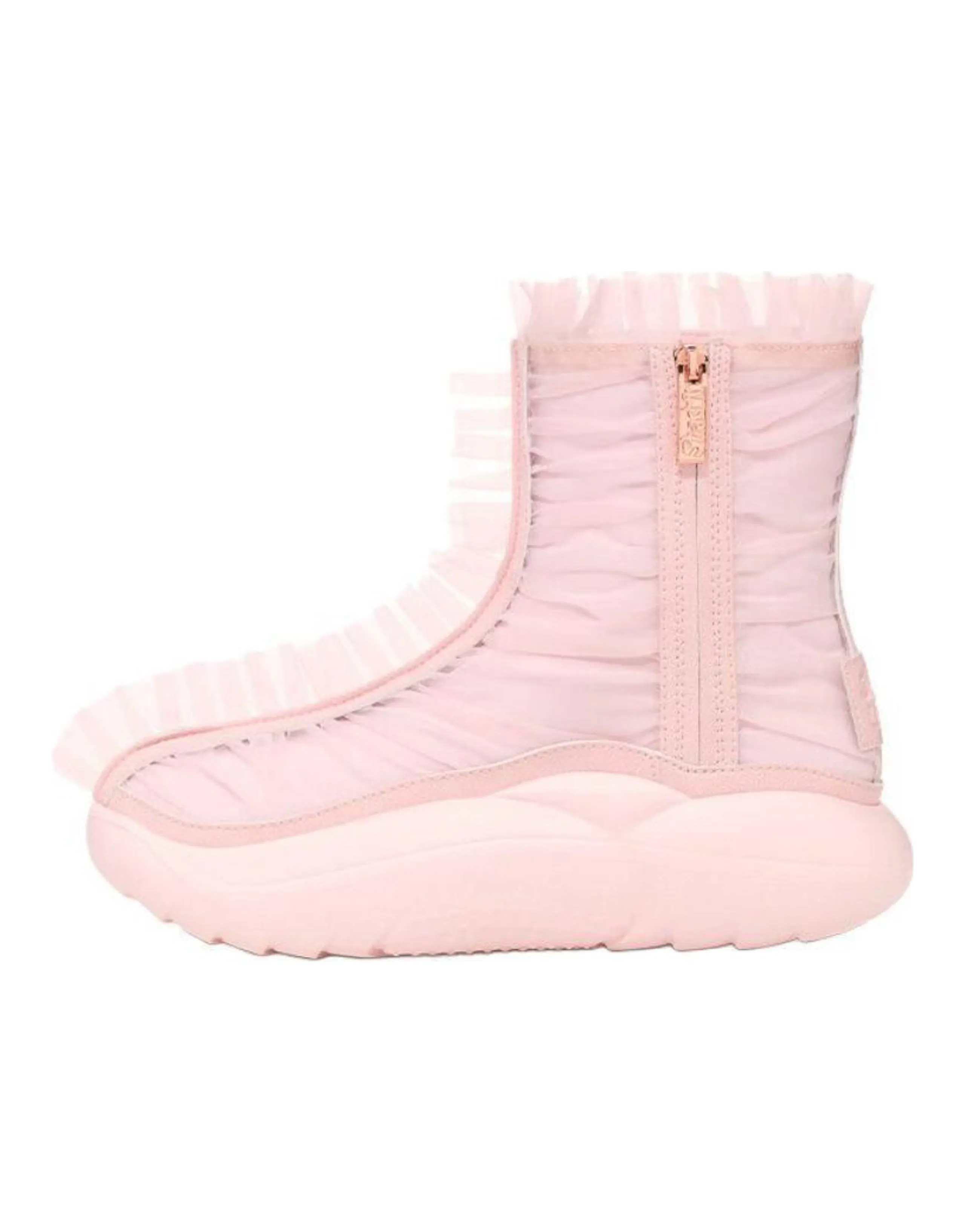 UGG Ruffle Boot Short Collina Strada Seashell Pink Women's
