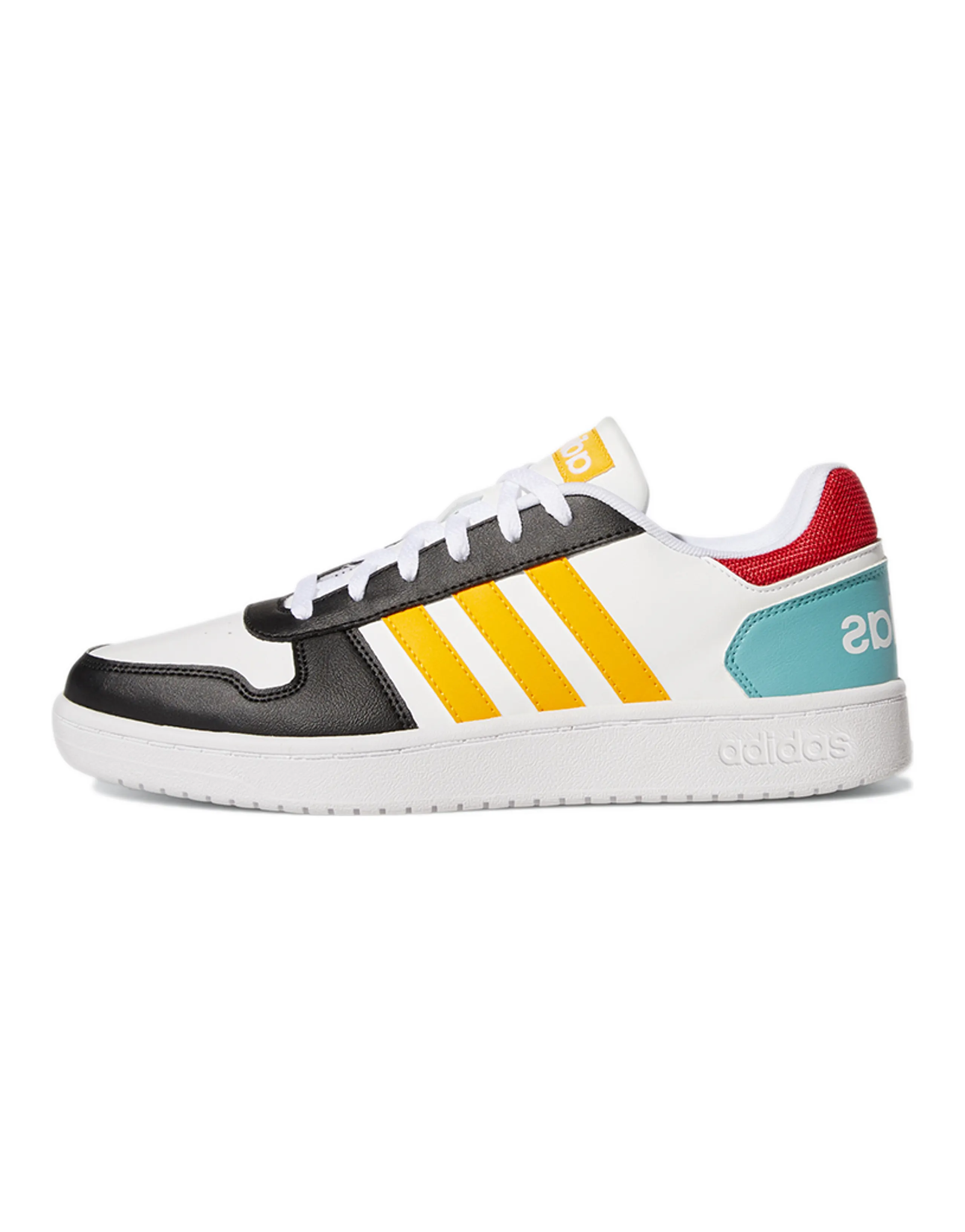 Adidas Neo Hoops 2.0 'White Black Yellow'