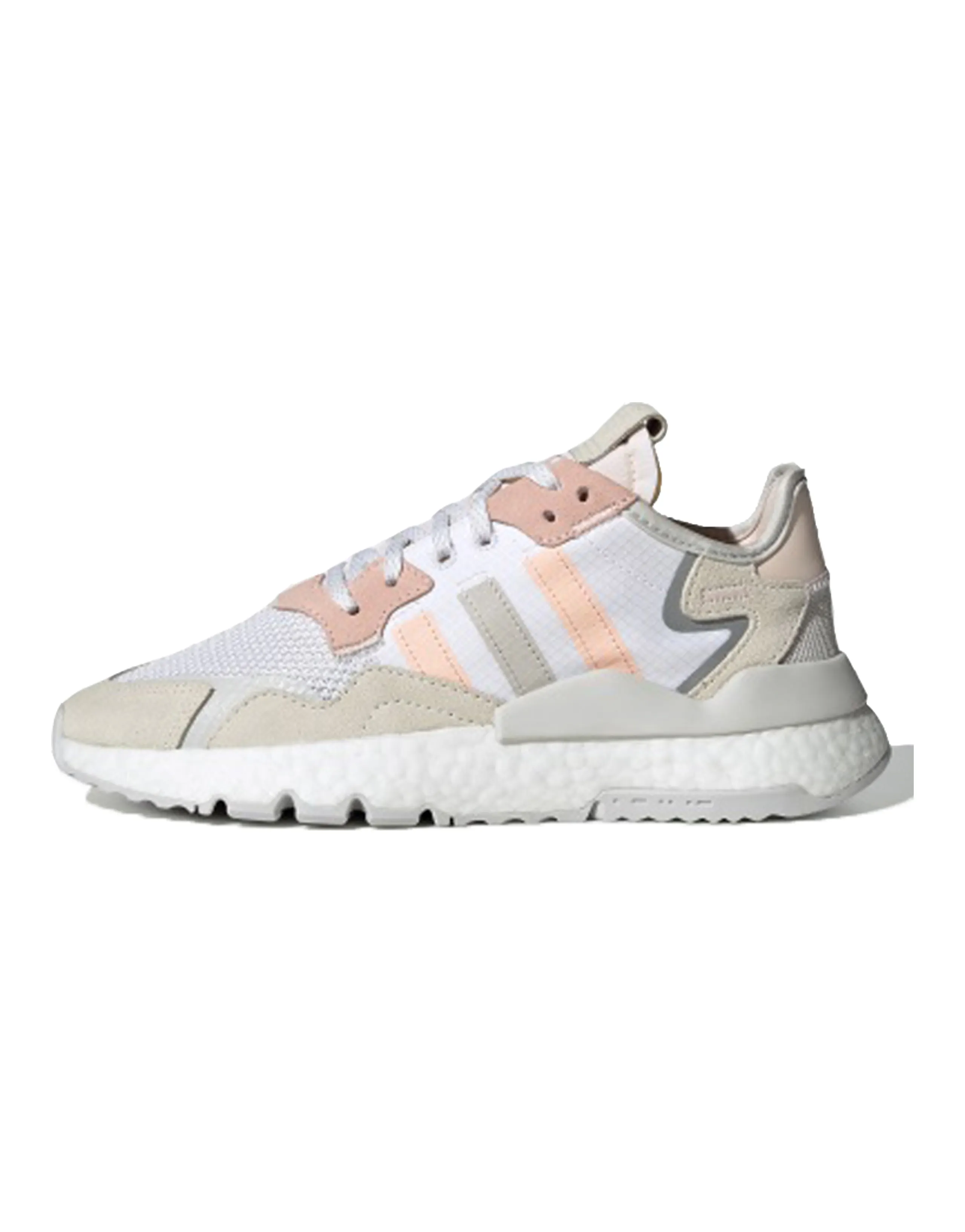 Adidas Originals Nite Jogger Cloud White Icey Pink Women's