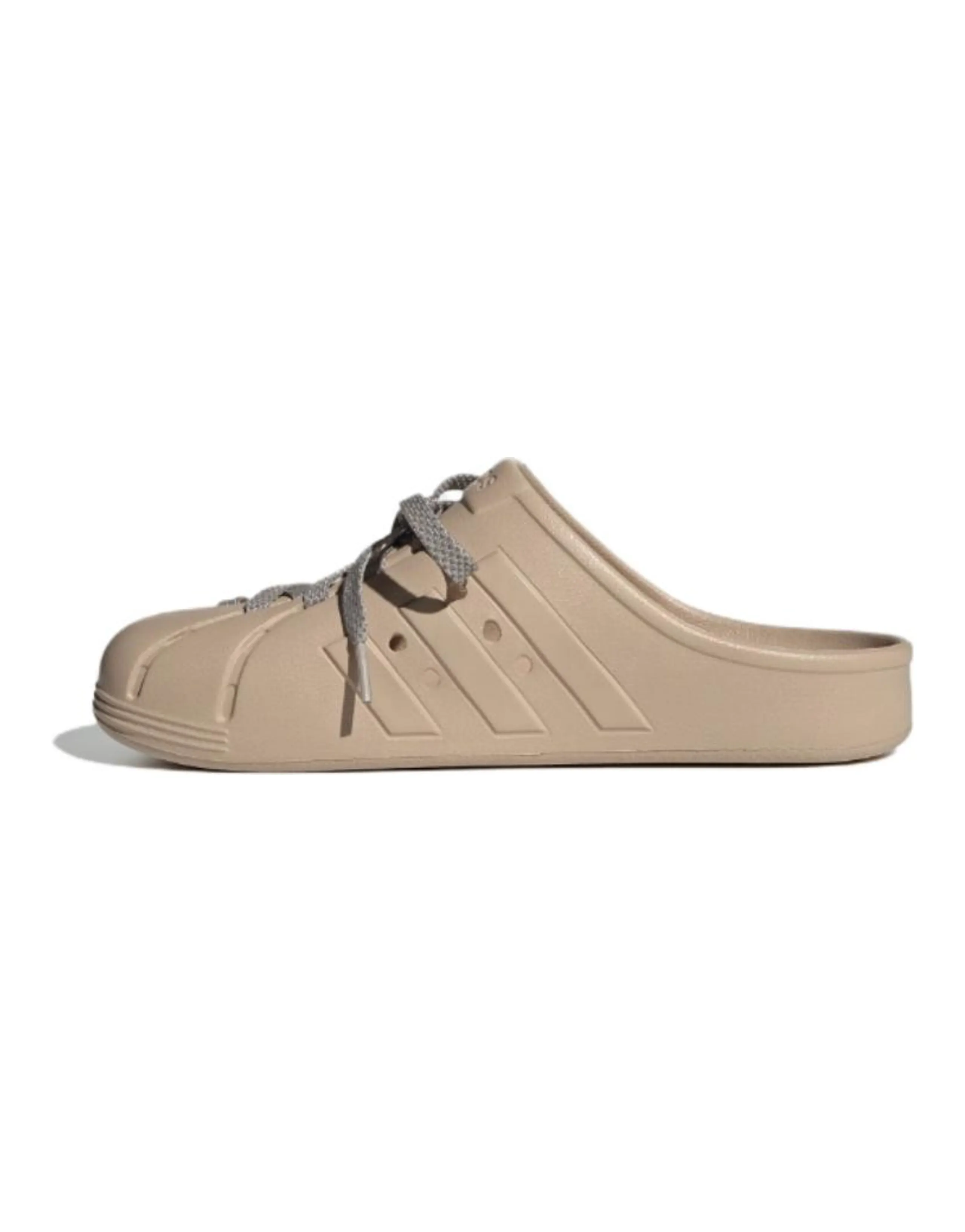 adidas FOS Series ADILETTE CLOG Fashion Comfort Compound Sole Quiet Slip-Resistant Clogs Unisex Brown