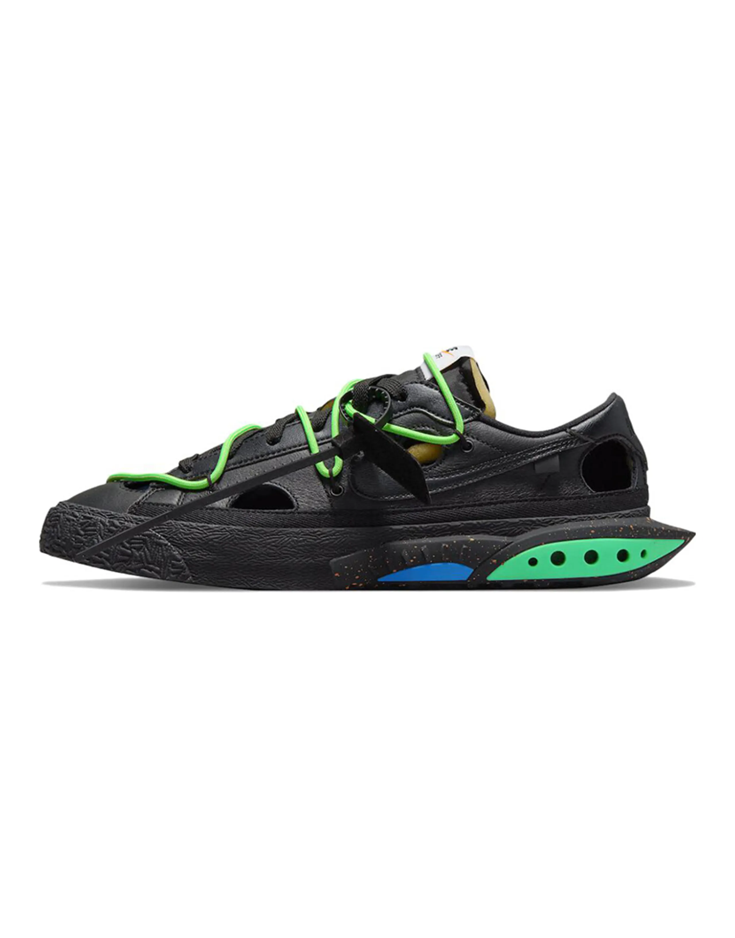 Nike Blazer Low Off White Black Electro Green