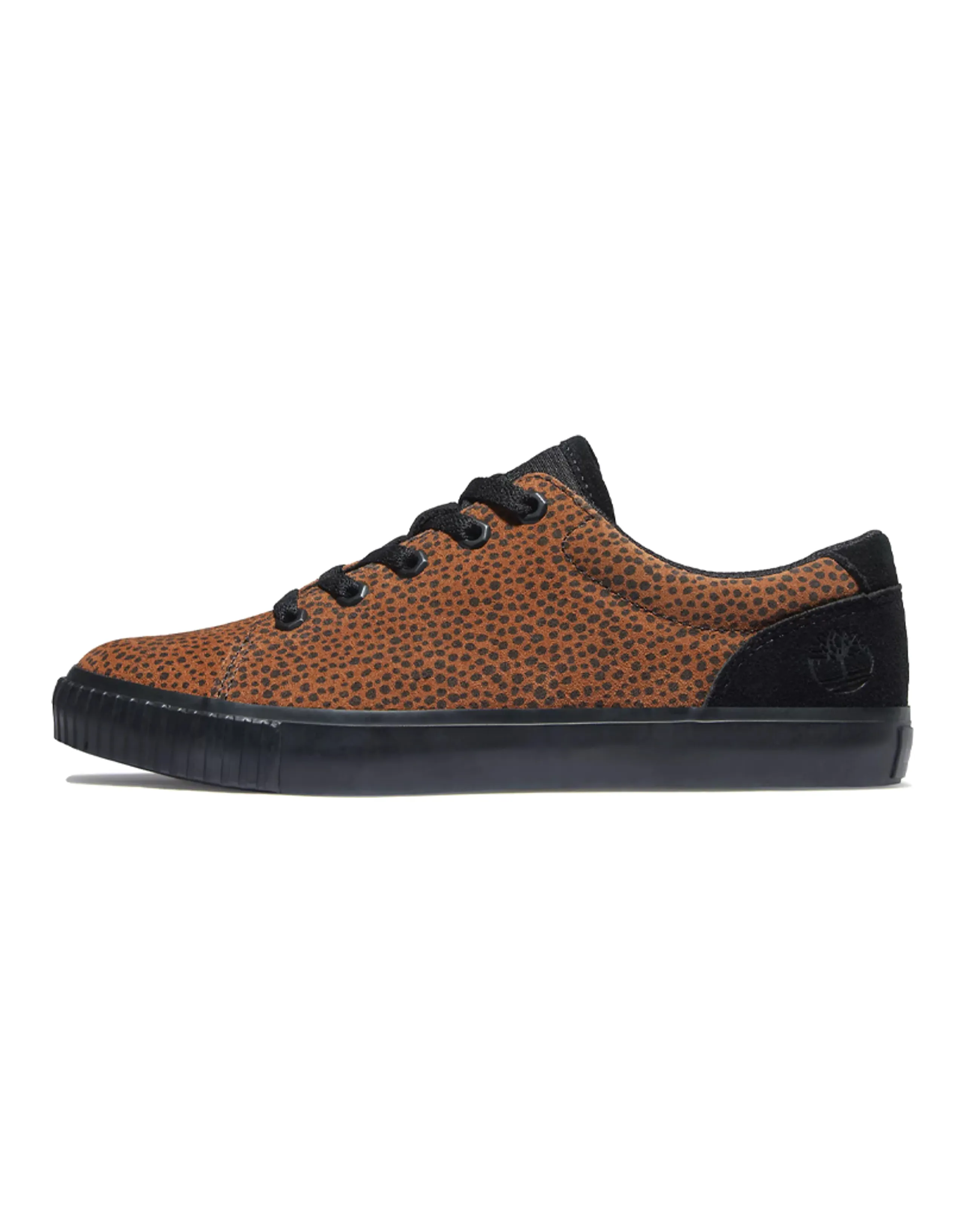 Timberland Skyla Bay Skateboard Shoes Women's Low-Top Cheetah/Black