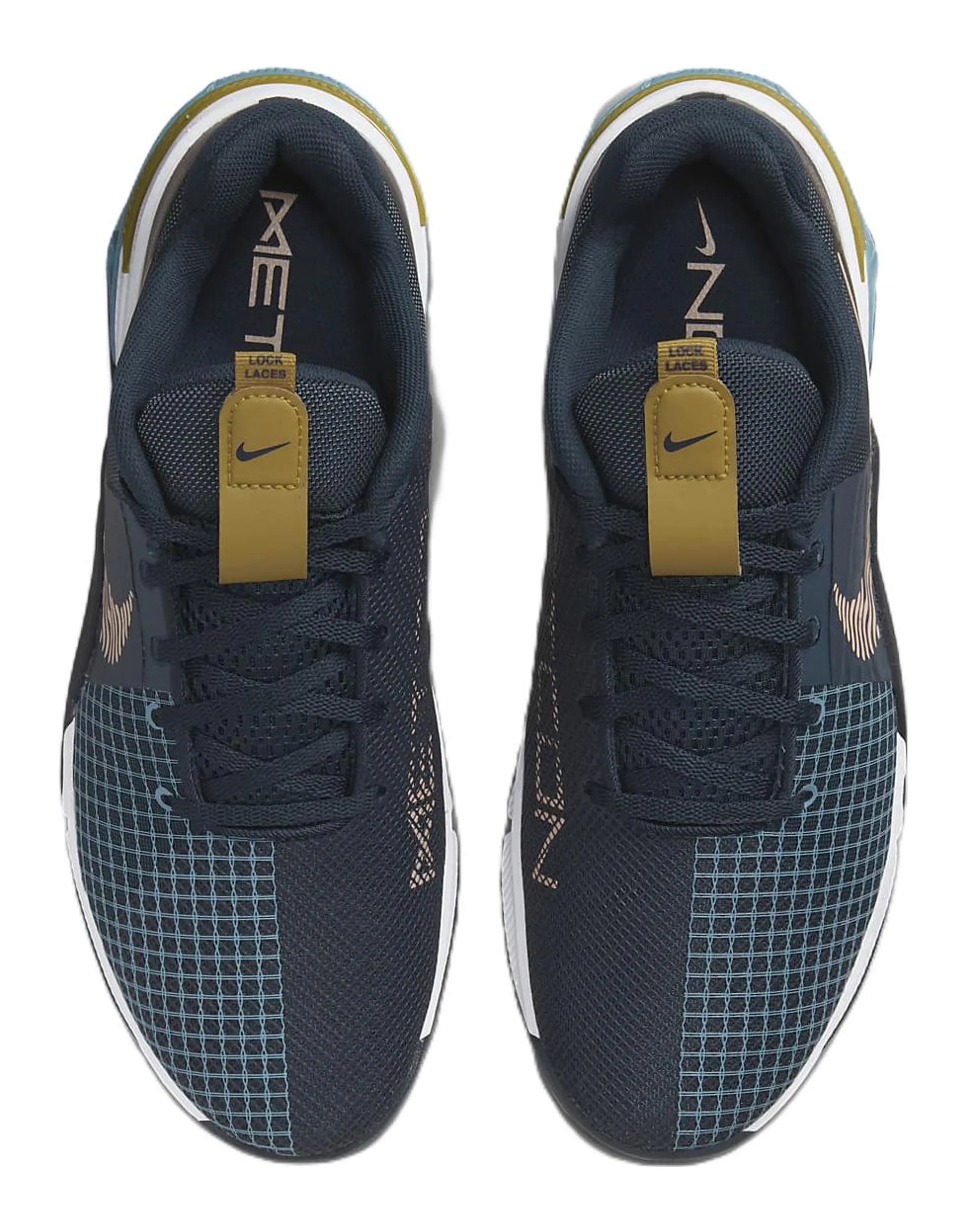 Nike Metcon 8 Armory Navy Obsidian Cerulean Arctic Orange