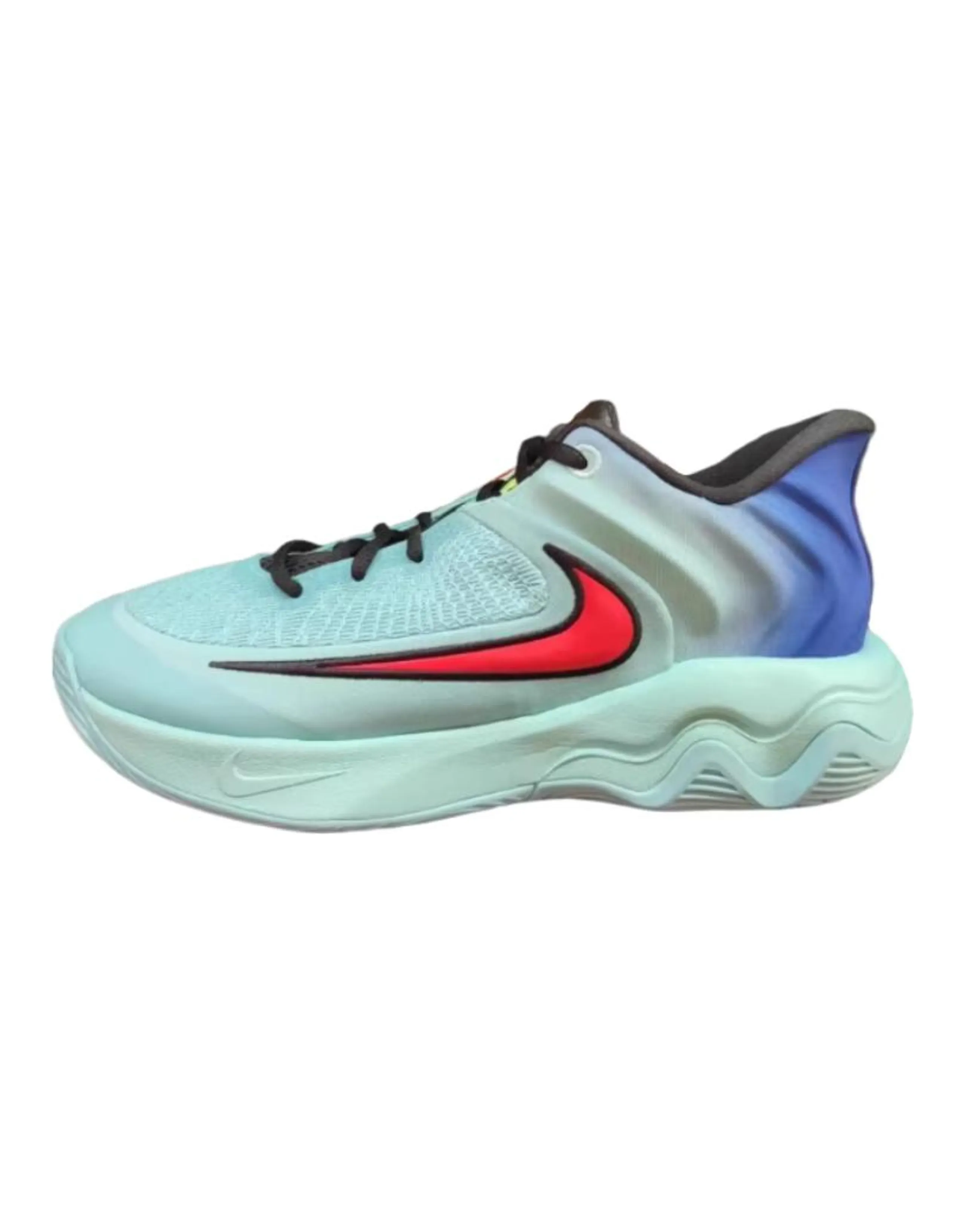 Nike Giannis Immortality 4 Reverse Swoosh Comfortable Basketball Shoes Unisex Green/Blue