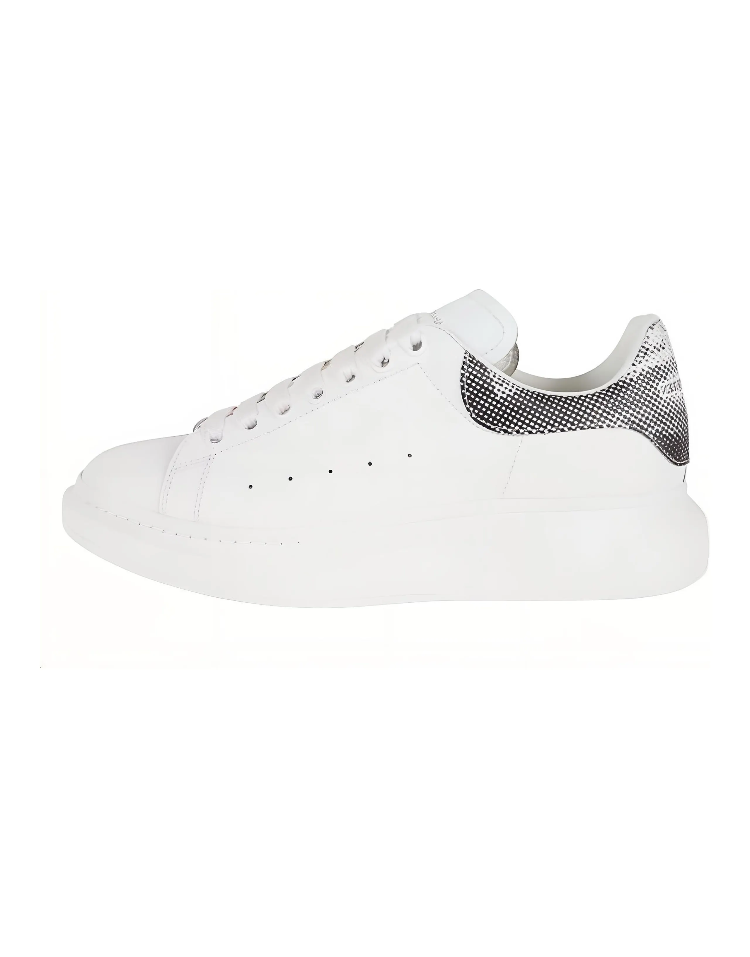 Alexander McQueen Oversized White Black Pixels