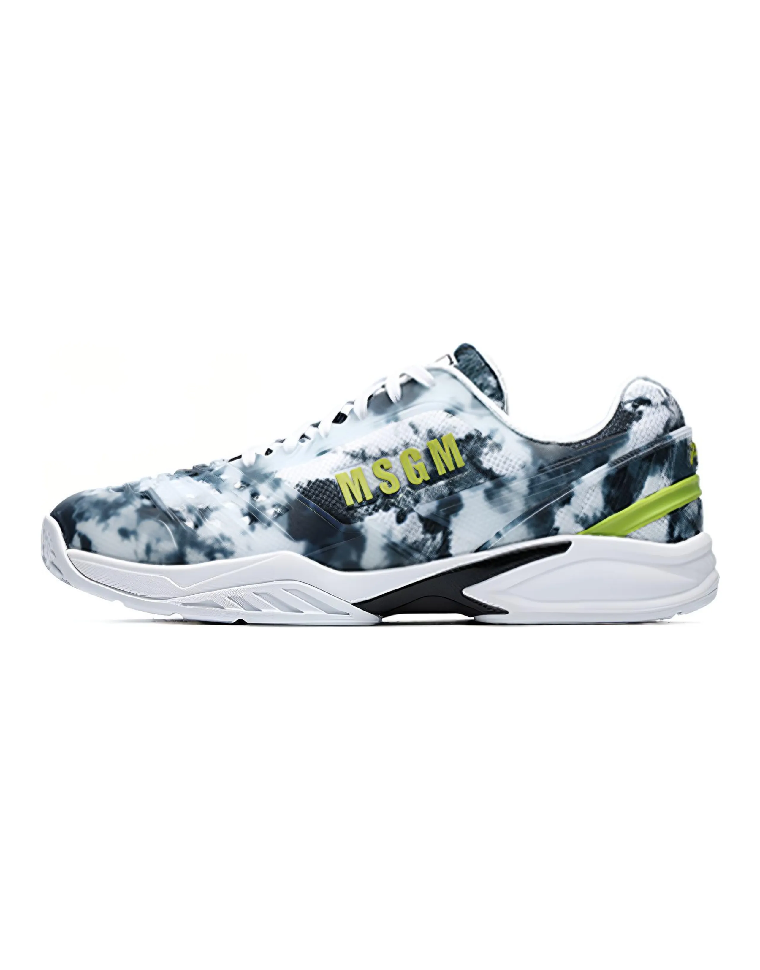 FILA Msgm X FILA Heritage FHT Low Top White/Black/Bandhnu