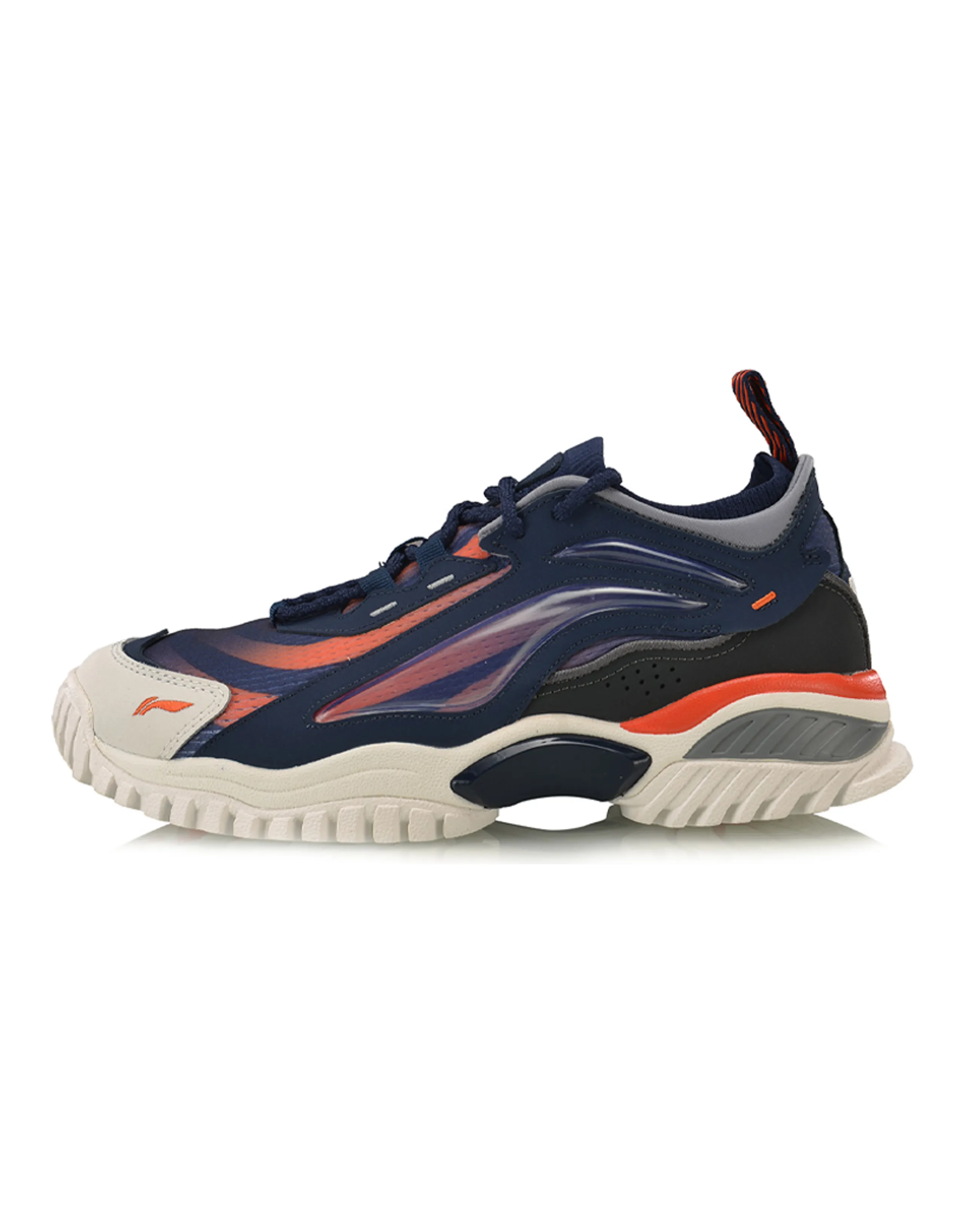 LiNing Aurora Skywalk Casual Shoes Men Low-Top Blue