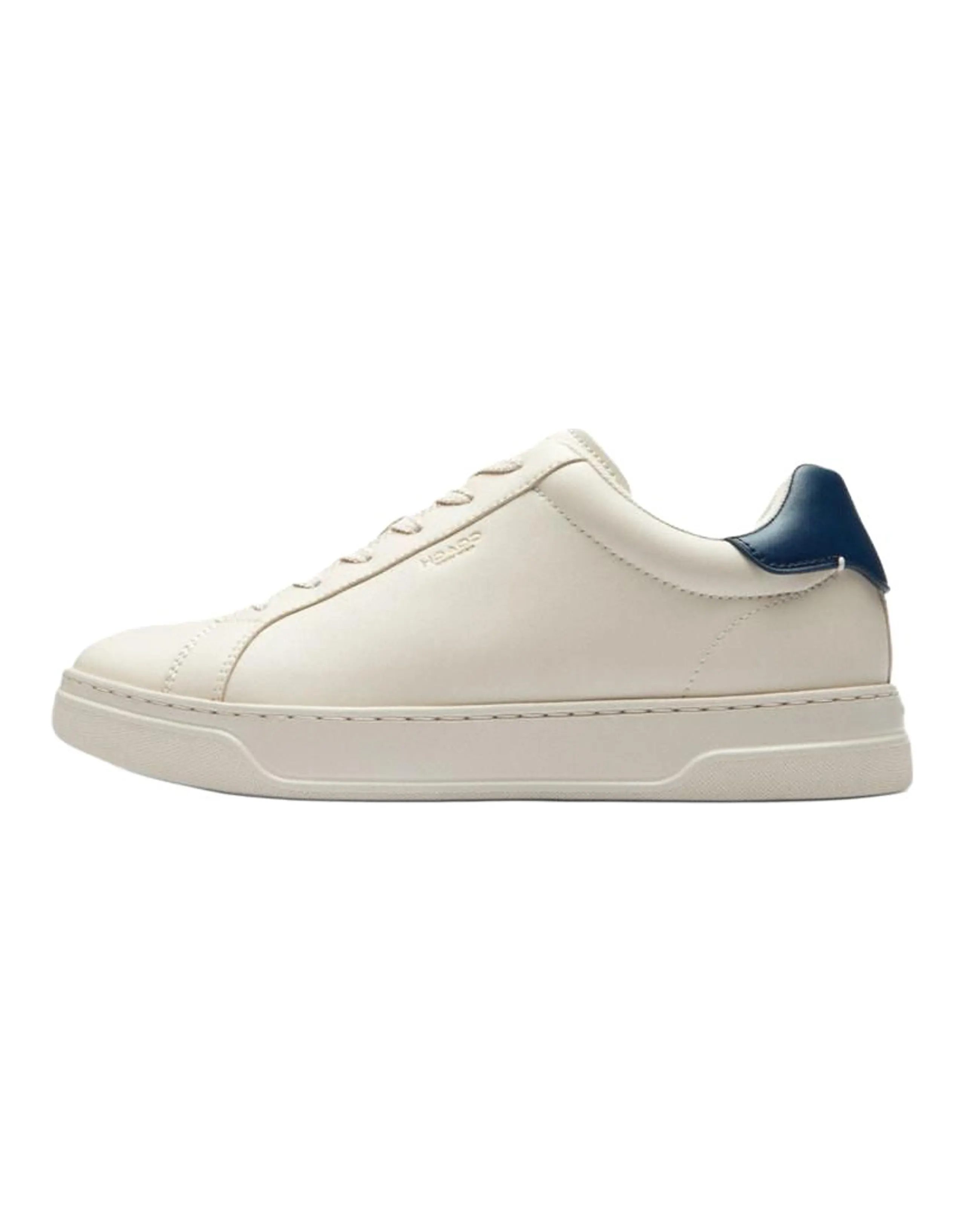 COACH Highline Low Top Skateboard Shoes Men's White Blue
