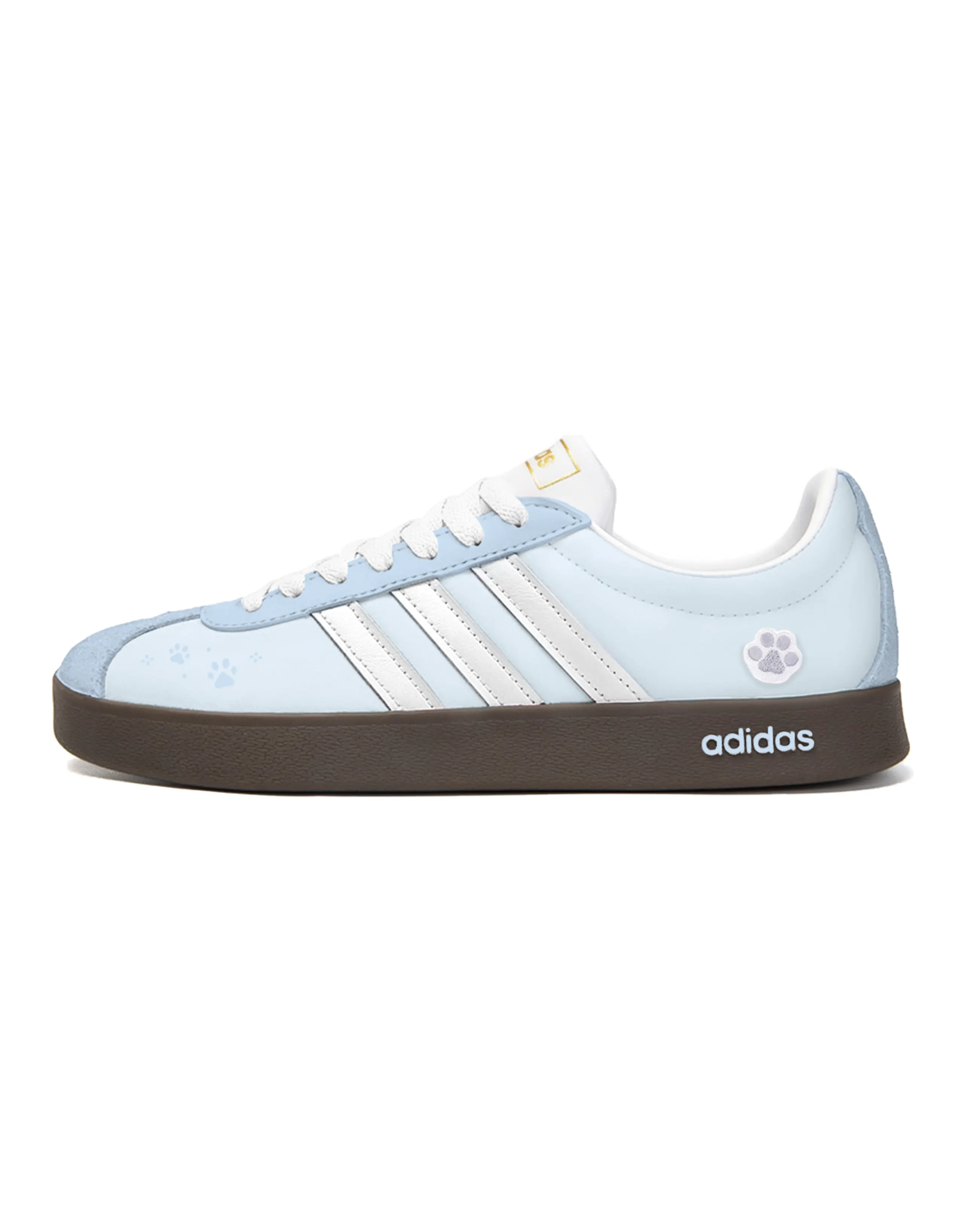 [Custom Sneakers] adidas neo VL COURT 2.0 Versatile Macaron Fresh Simple Energetic Refreshing Versatile Low-Top Sneakers Unisex Blue White