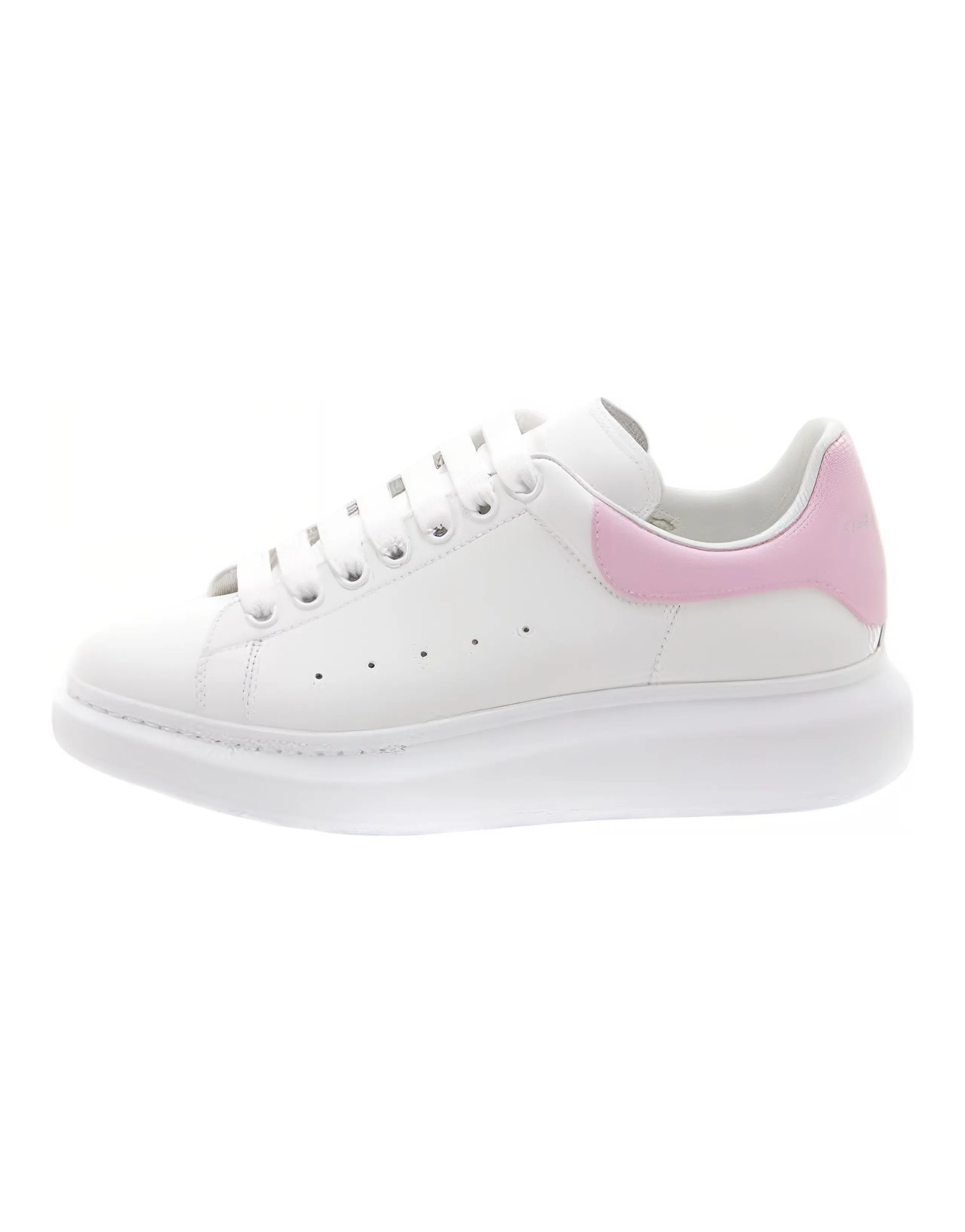 Alexander McQueen Oversized White Light Pink