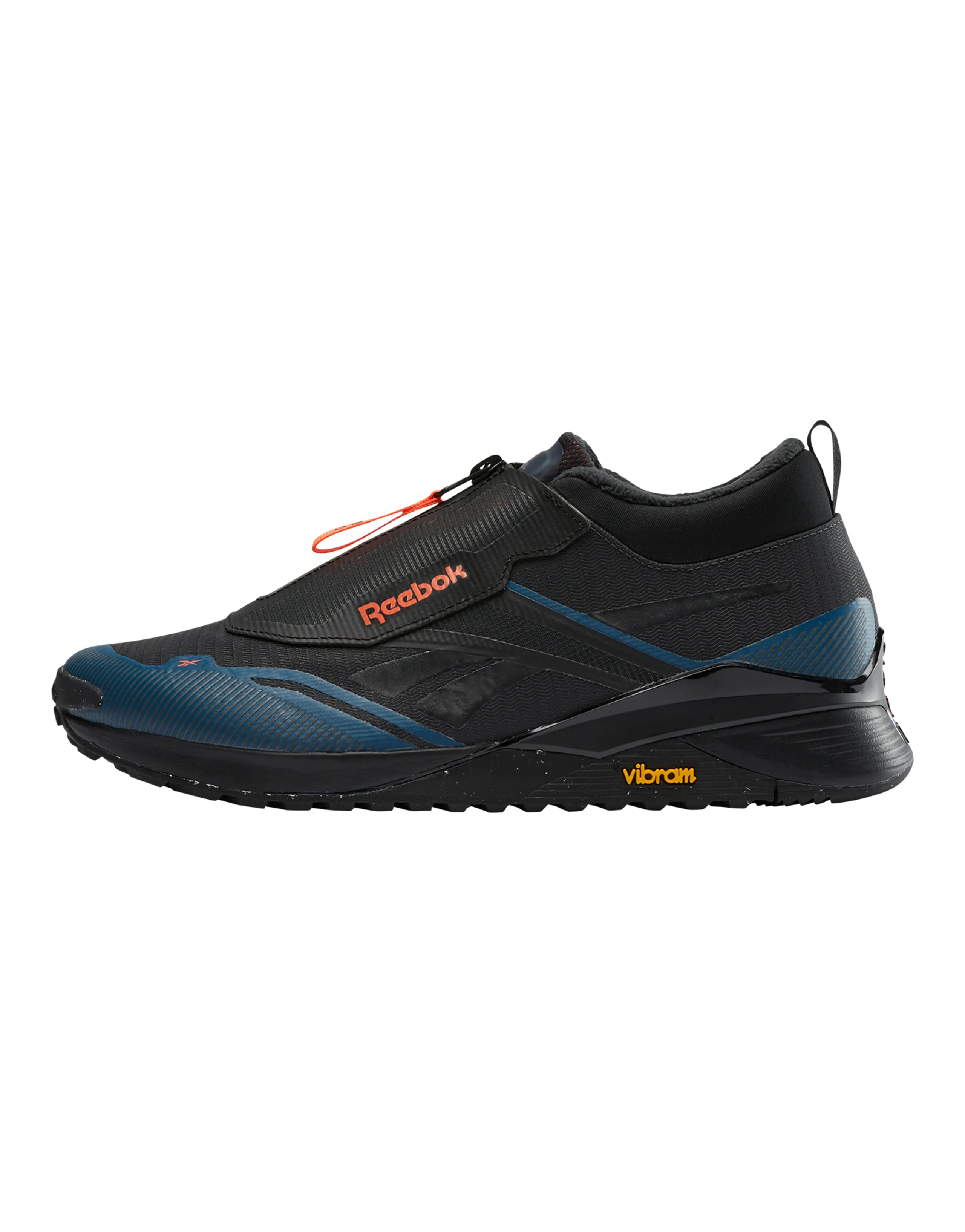 Reebok Anti-Slip And Wear-Resistant Water-Resistant Low-Top Training Shoes Unisex Black Blue
