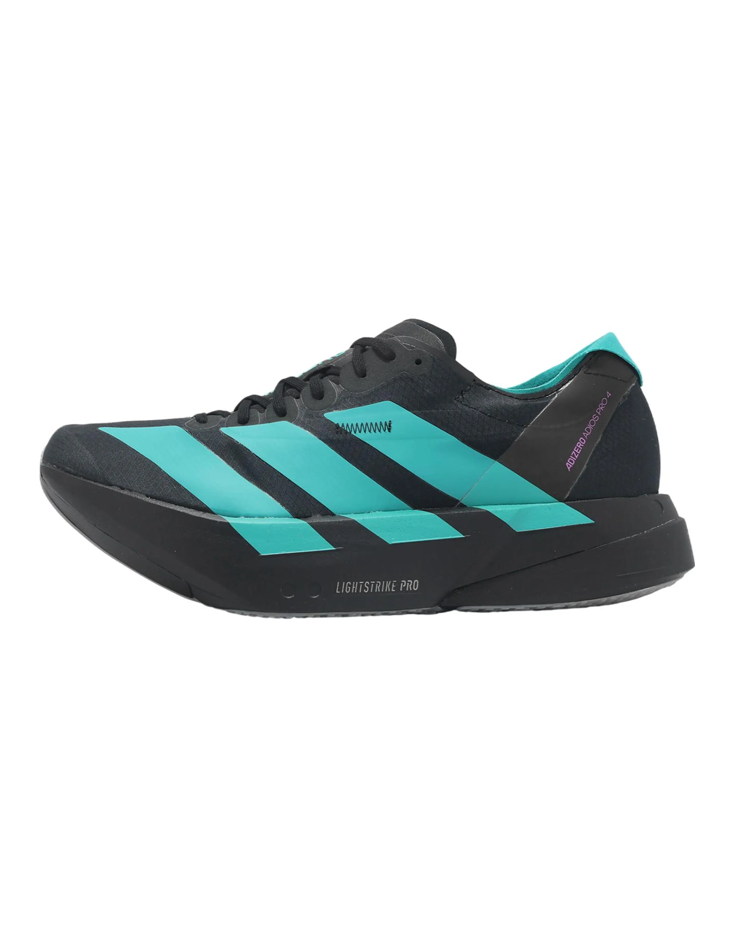 adidas Adizero Adios Pro 4 M Versatile Comfortable Wear-Resistant Low-Top Casual Running Shoes Men's Black