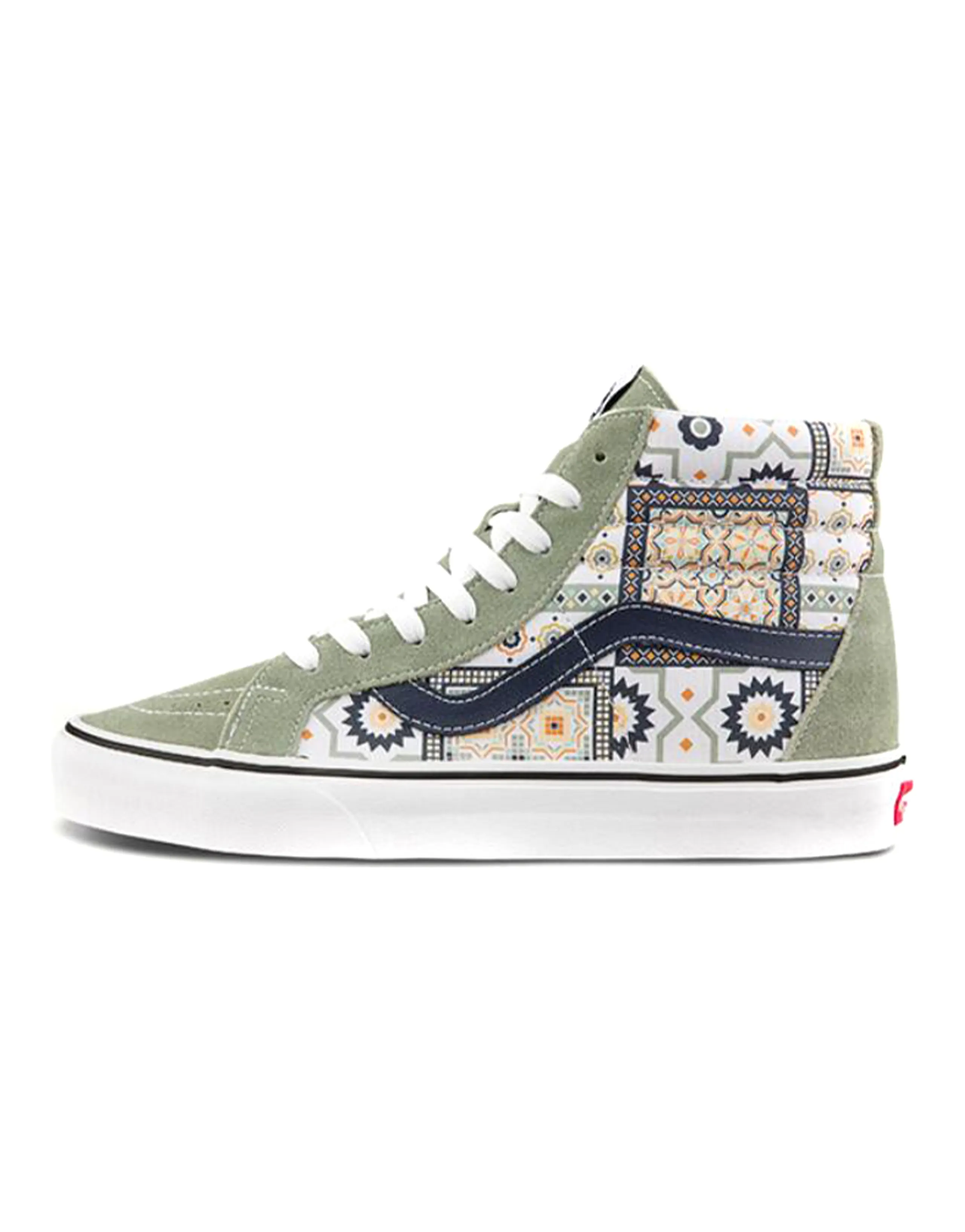 Vans Sk8 Hi Reissue Morocccan Tile Dark Khaki