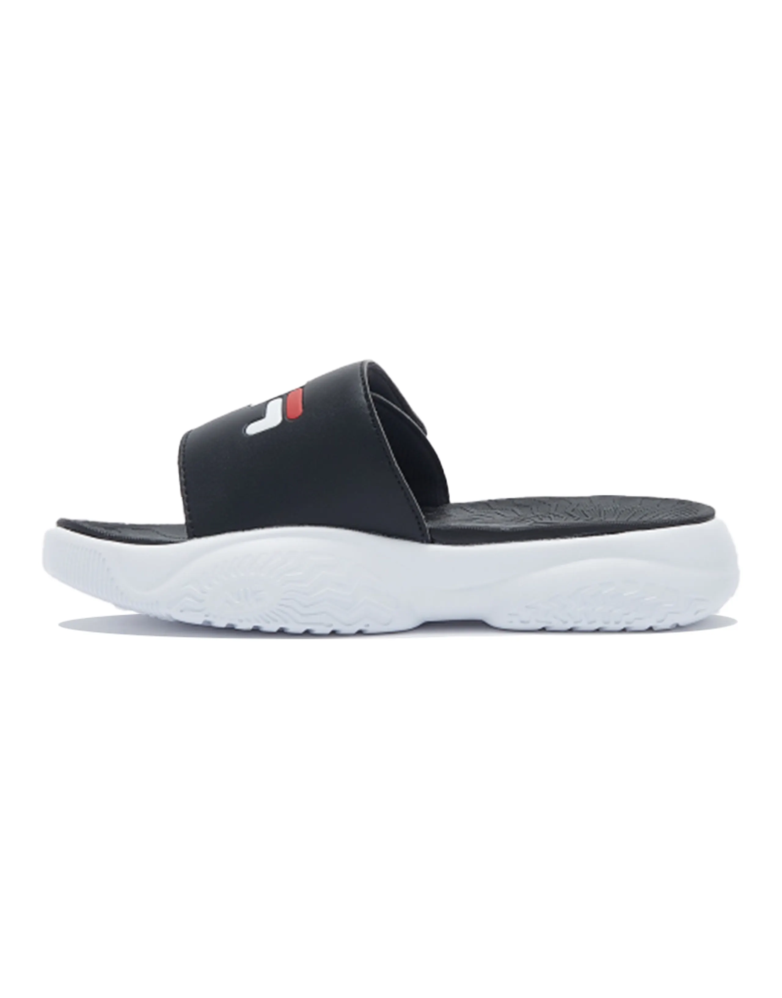 FILA Taper Slide Slippers Unisex White Black